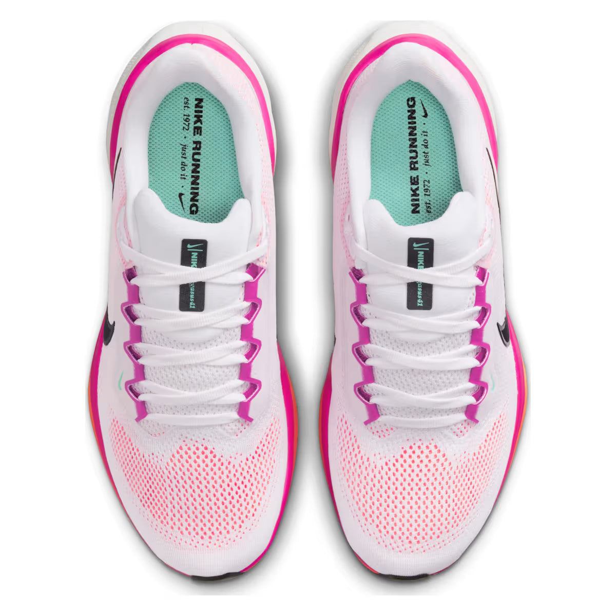 [FD2723-120] WOMENS NIKE AIR ZOOM PEGASUS 41 (W) 'WHITE FIRE PINK ORANGE PULSE'