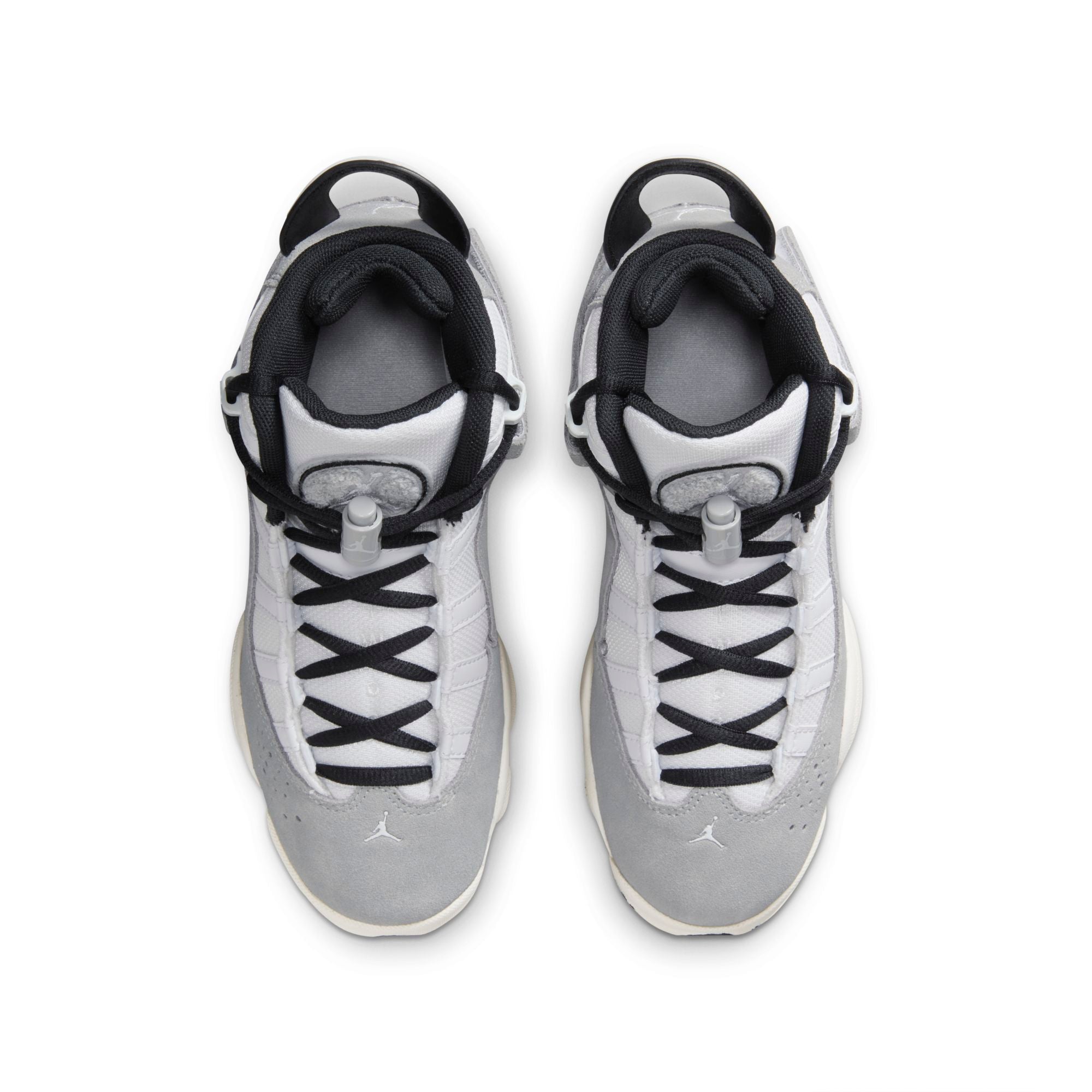 [FJ4651-077] Grade School Air Jordan 6 RINGS GS 'LIGHT SMOKE GREY'