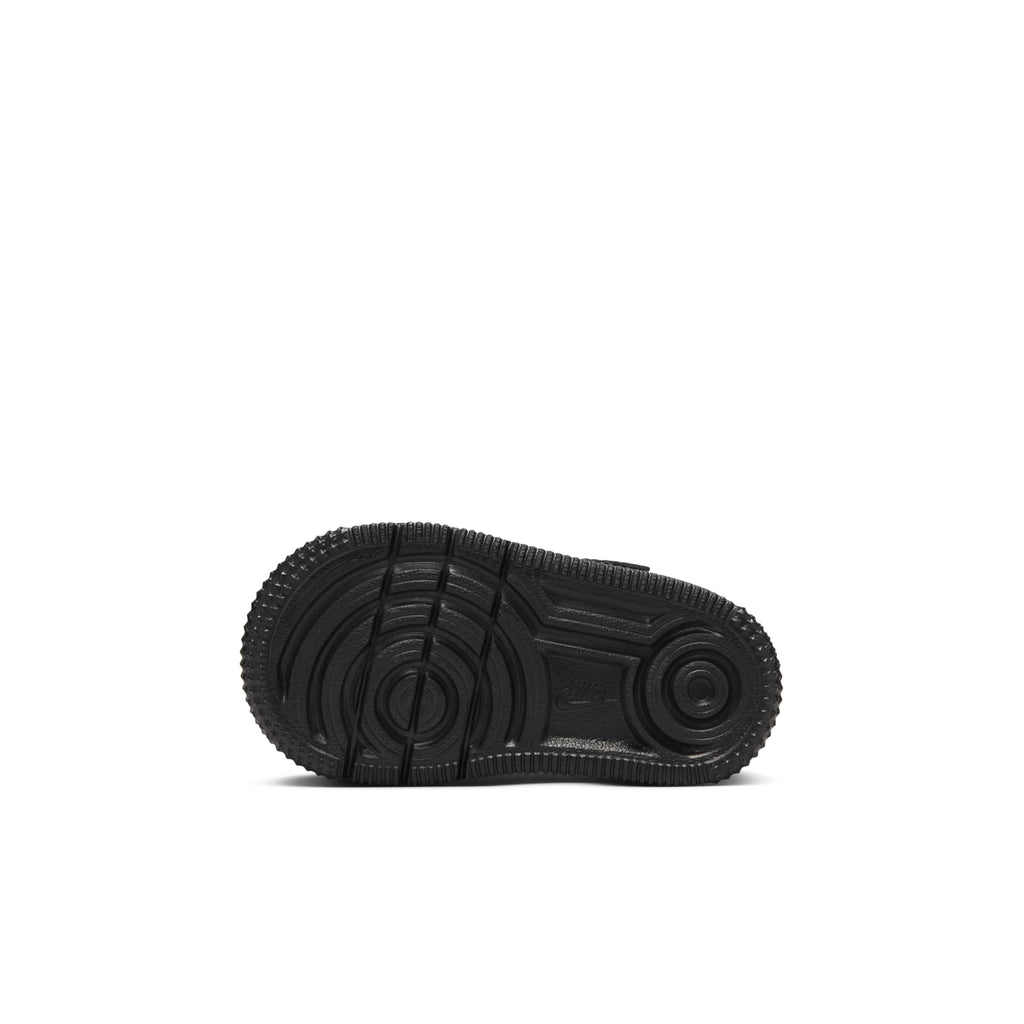 [FN0236-001] TODDLERS NIKE AIR FORCE 1 LOW EASYON 'TRIPLE BLACK' (TD)