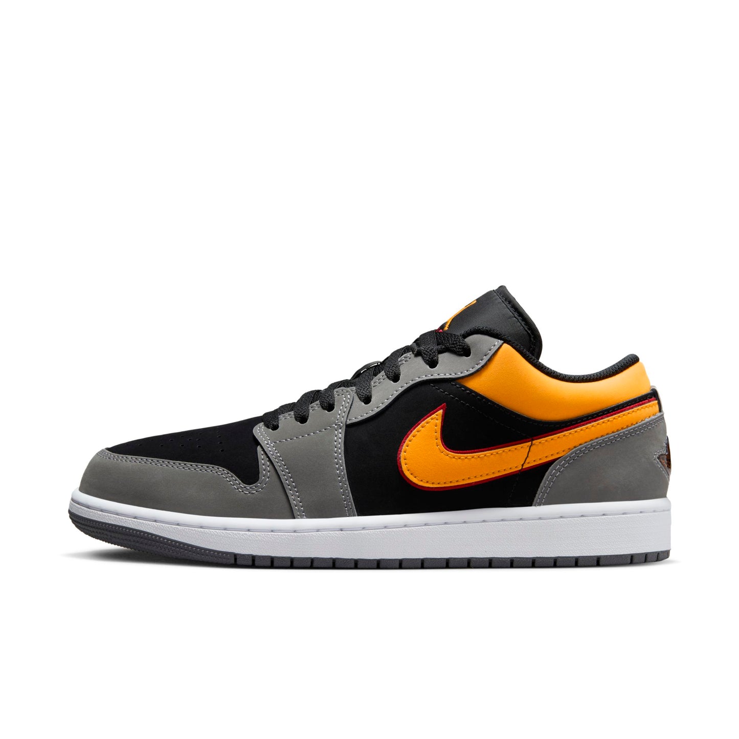 [FN7308-008] Mens Air Jordan Retro 1 Low SE 'Light Graphite Vivid Orange'