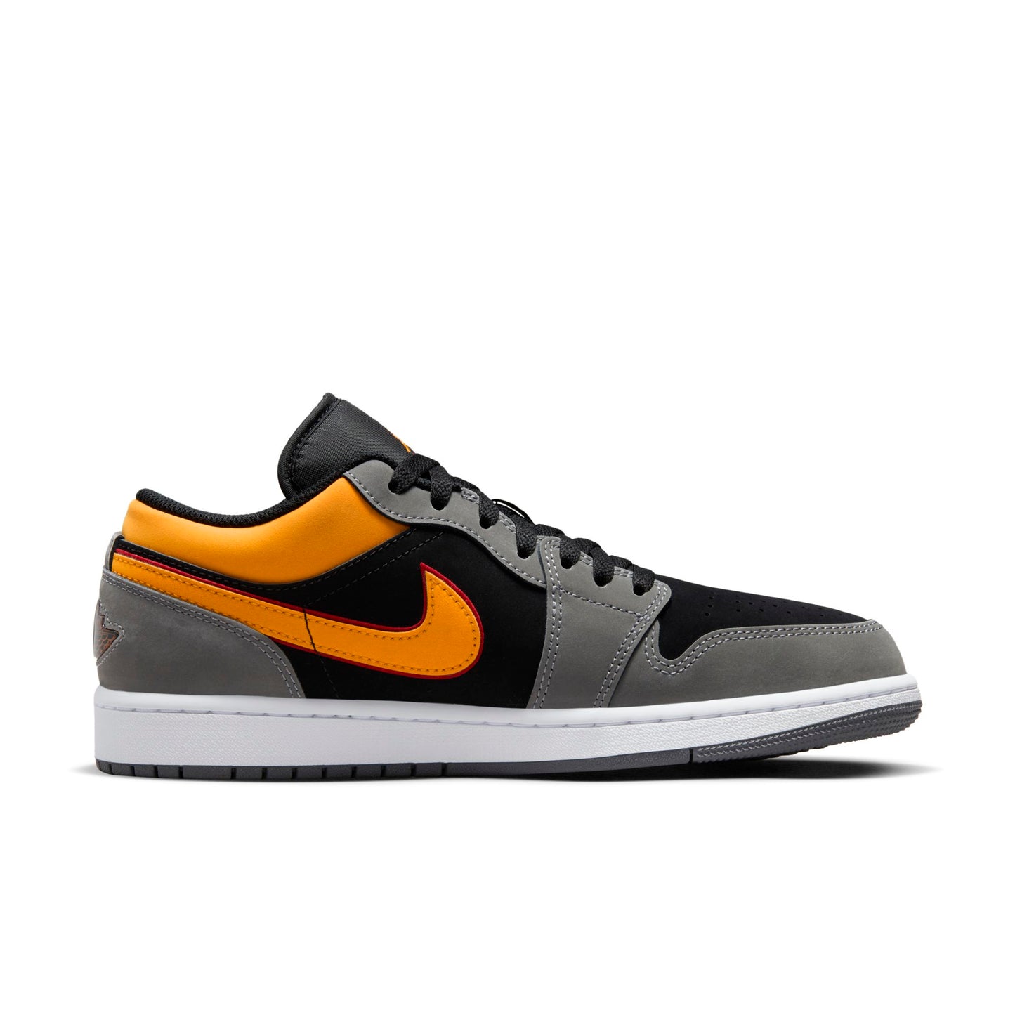 [FN7308-008] Mens Air Jordan Retro 1 Low SE 'Light Graphite Vivid Orange'