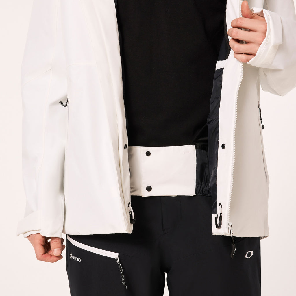 [FOA404734-100] MENS OAKLEY UNBOUND GORE-TEX SHELL JACKET - WHITE