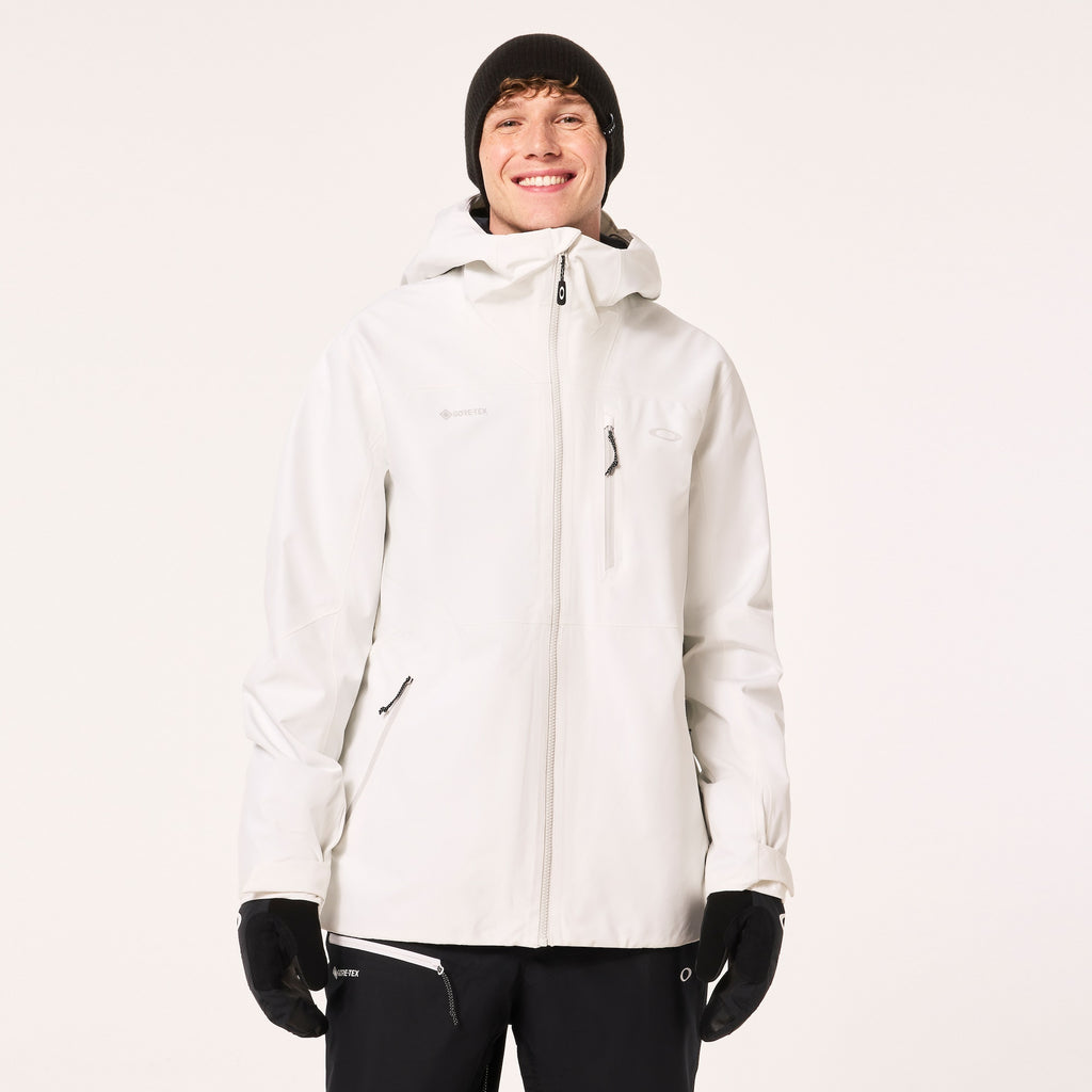 [FOA404734-100] MENS OAKLEY UNBOUND GORE-TEX SHELL JACKET - WHITE