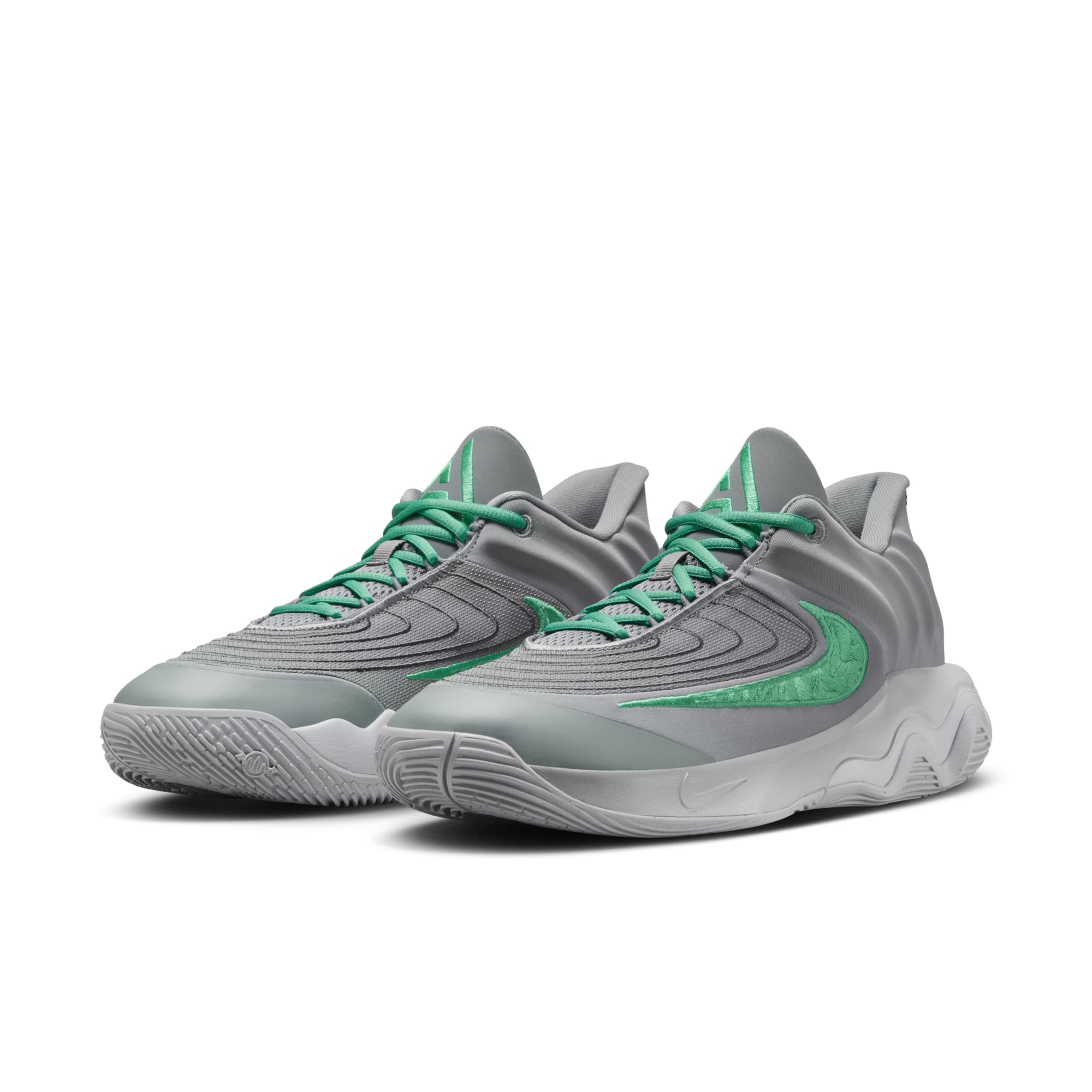 [FQ3680-002] MENS NIKE GIANNIS IMMORTALITY 4 'SMOKE GREY STADIUM GREEN'