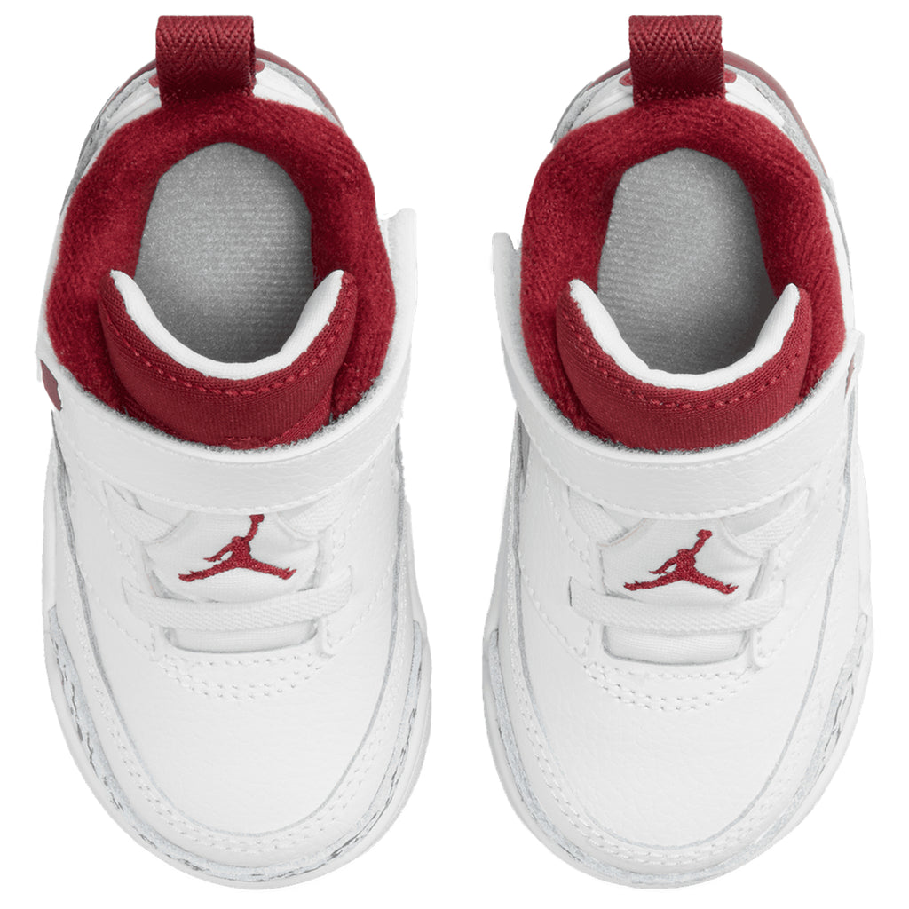 [FQ3952-106] TODDLERS AIR JORDAN SPIZIKE LOW 'WHITE TEAM RED'