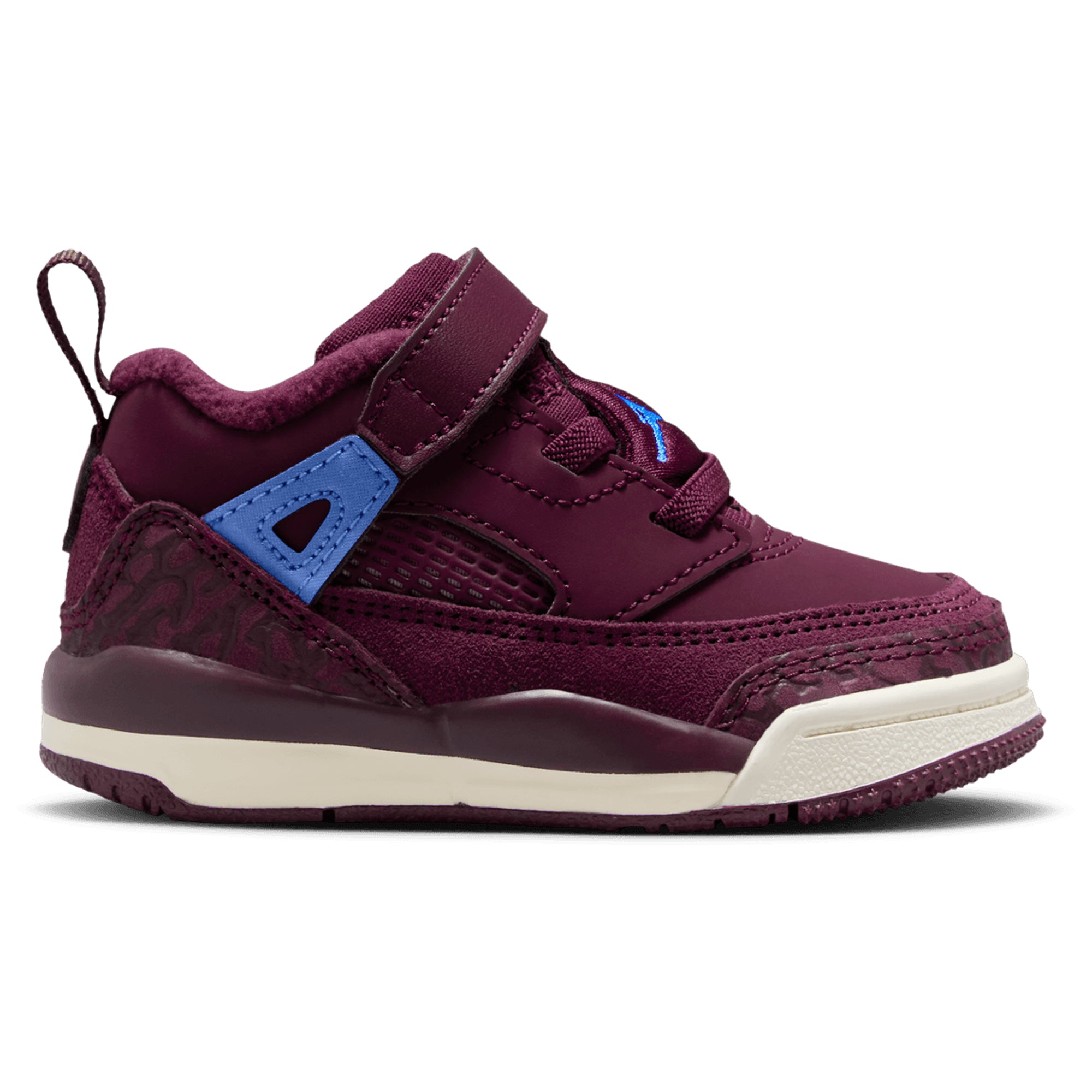[FQ3952-641] TODDLERS AIR JORDAN SPIZIKE LOW 'BORDEAUX SAIL HYPER ROYAL'