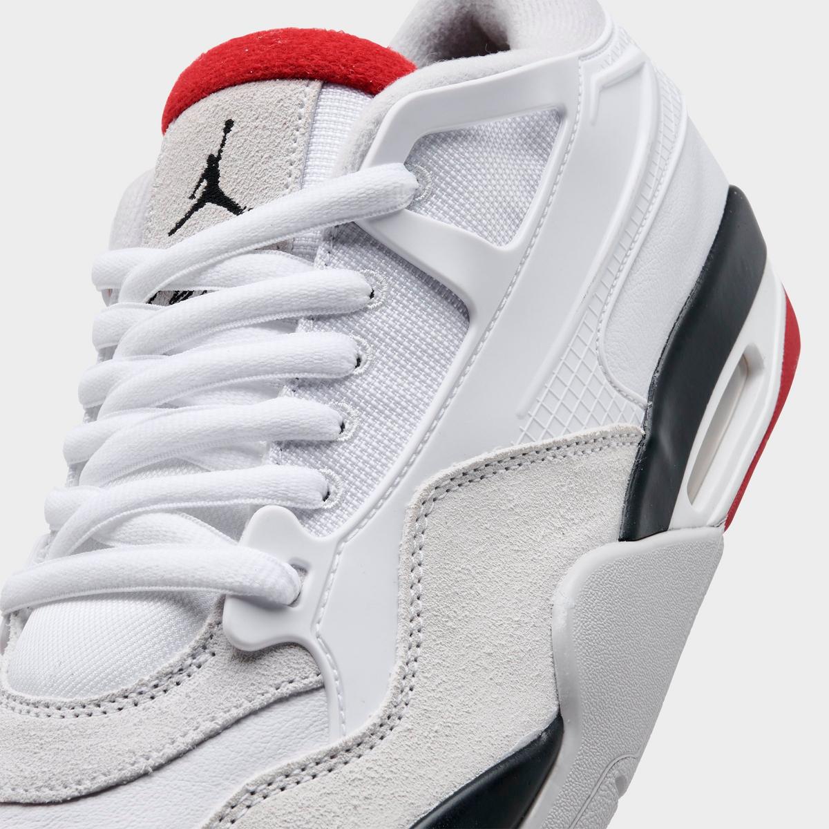 [FQ7939-102] MENS AIR JORDAN 4 RM 'WHITE FIRE RED'
