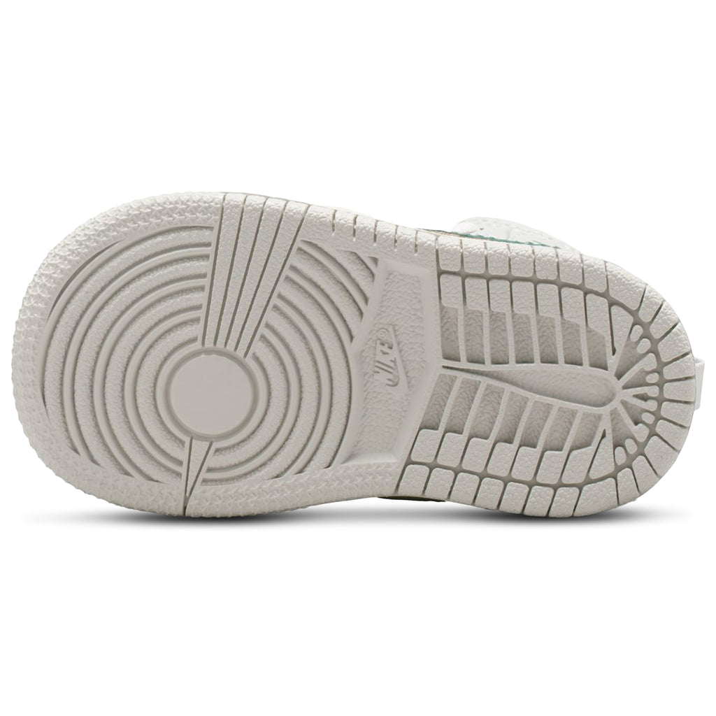 [FQ8086-103] TODDLERS AIR JORDAN RETRO 1 MID SE 'WHITE SAIL NEUTRAL GREY OXIDIZED GREEN'