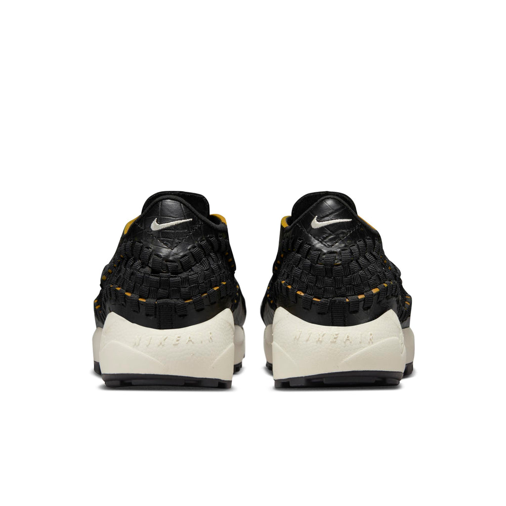 [FQ8129-010] Womens Nike AIR FOOTSCAPE WOVEN PRM 'BLACK CROC'