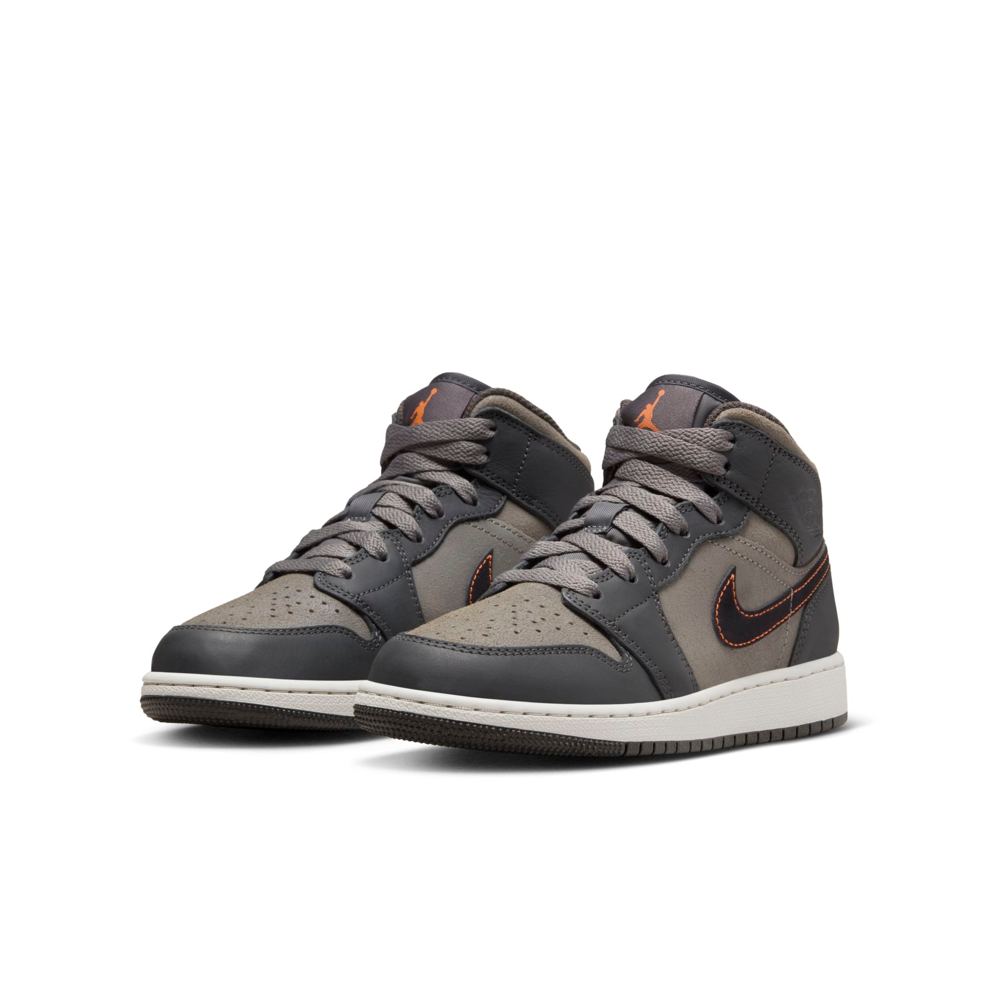 [FQ8341-017] Grade School Air Jordan RETRO 1 MID SE 'NIGHT STADIUM (GS)'