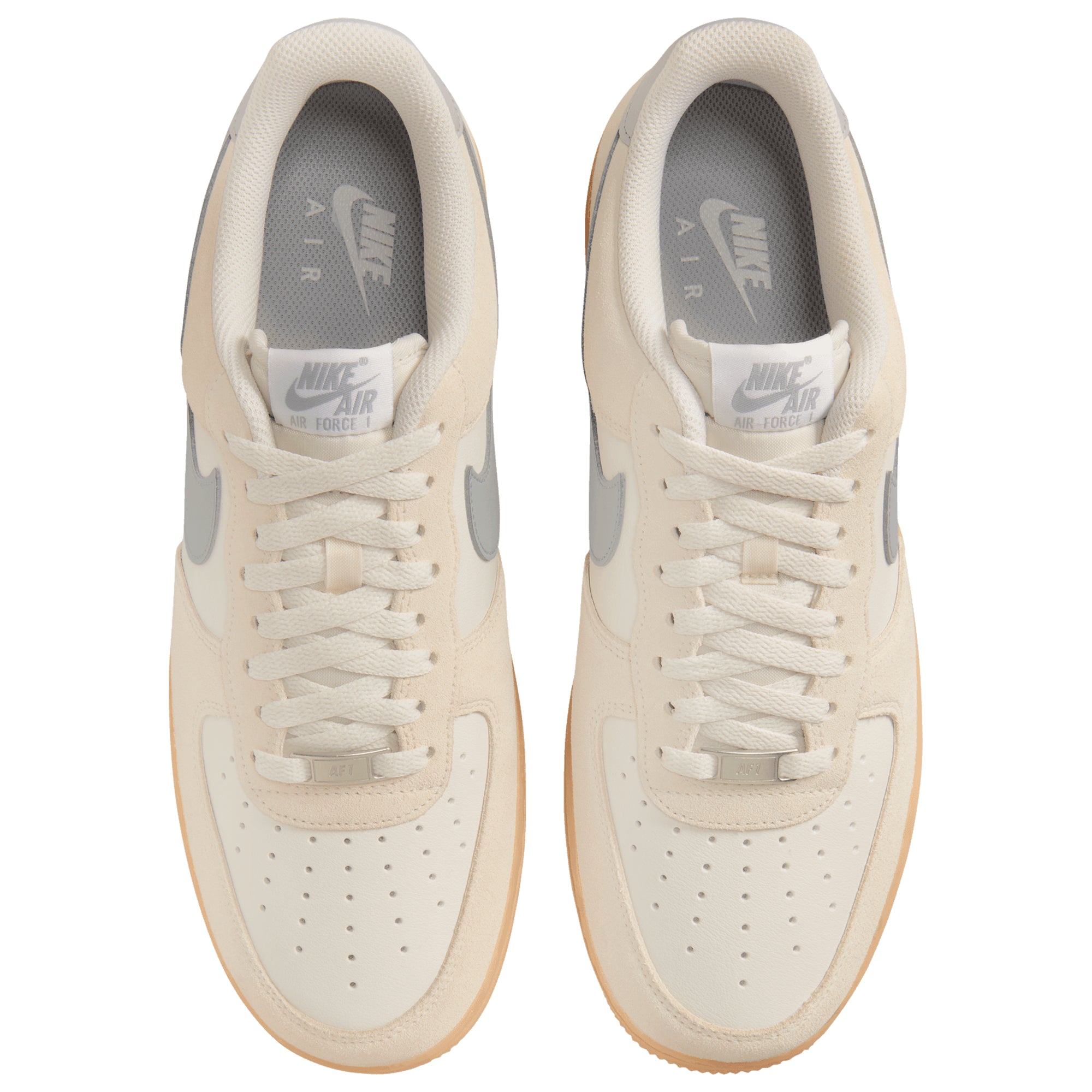 [FQ8714-002] MENS NIKE AIR FORCE 1 LOW '07 'PHANTOM LIGHT SMOKE GUM'