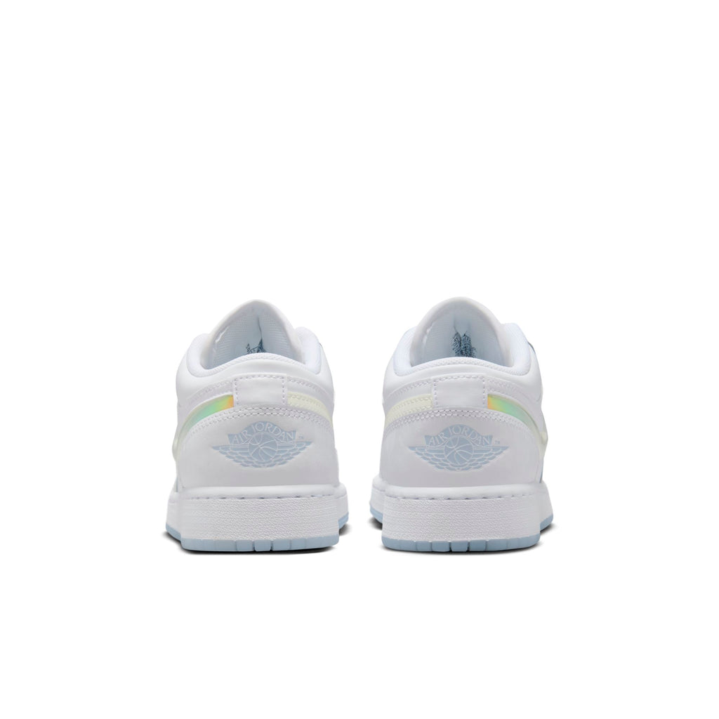 [FQ9112-100] Grade School Air Jordan Retro 1 Low SE 'Glitter Swooshes' (GS)