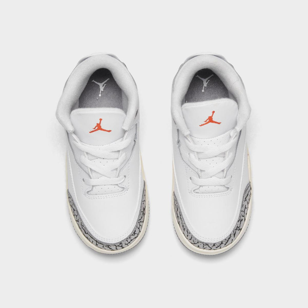 [FQ9175-121] TODDLERS AIR JORDAN RETRO 3 'GEORGIA PEACH (TD)