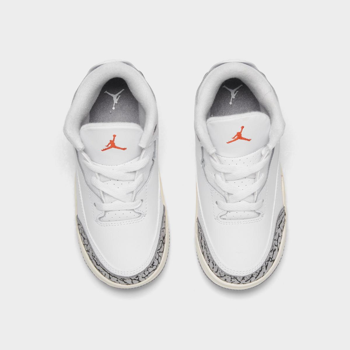 [FQ9175-121] TODDLERS AIR JORDAN RETRO 3 'GEORGIA PEACH (TD)