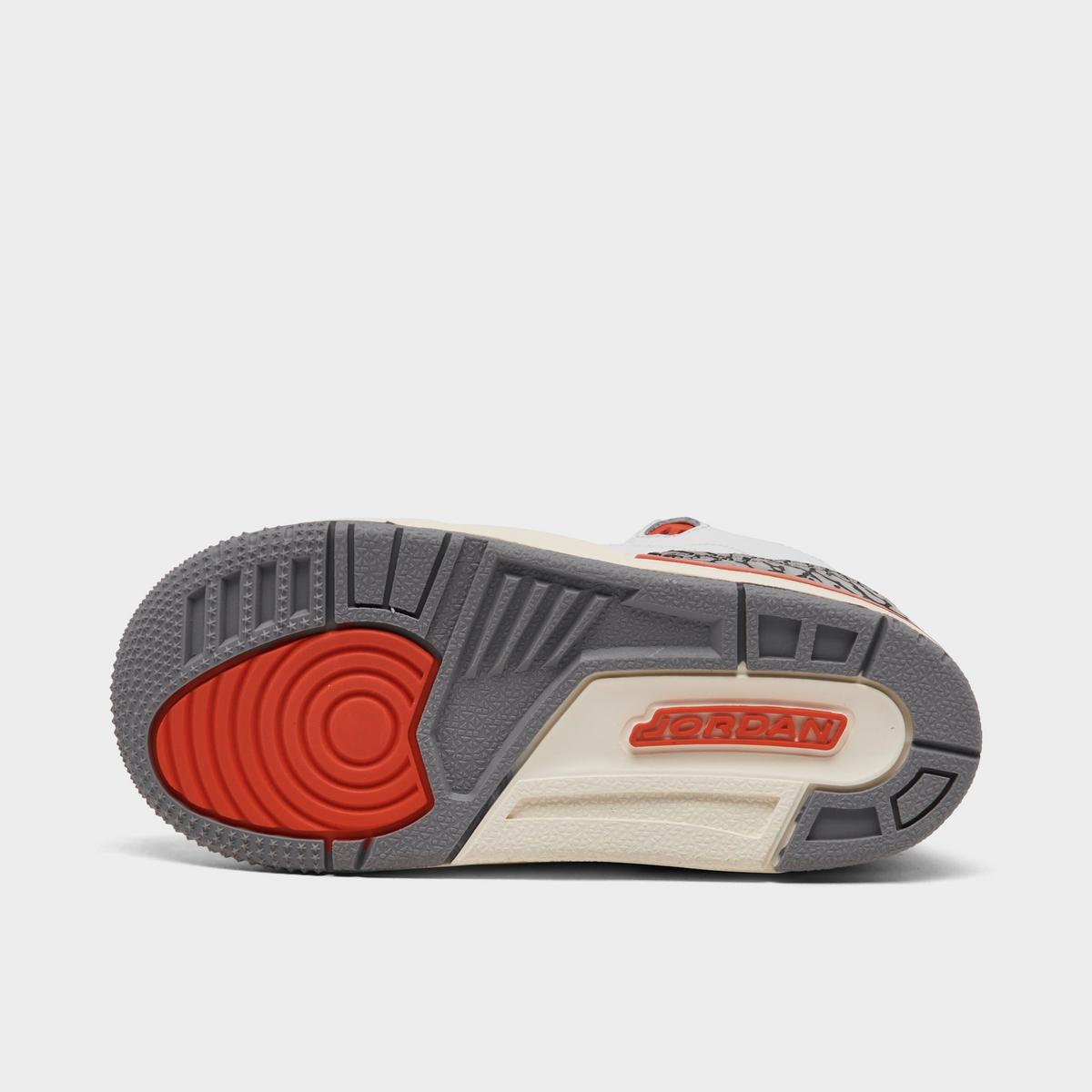 [FQ9175-121] TODDLERS AIR JORDAN RETRO 3 'GEORGIA PEACH (TD)