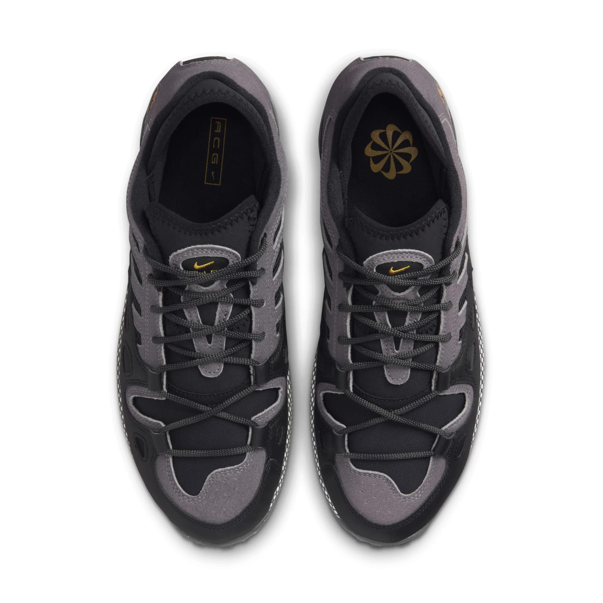 [FV2925-001] MENS NIKE ACG AIR EXPLORAID 'LIGHT GRAPHITE BLACK PHOTON DUST CANYON GOLD'