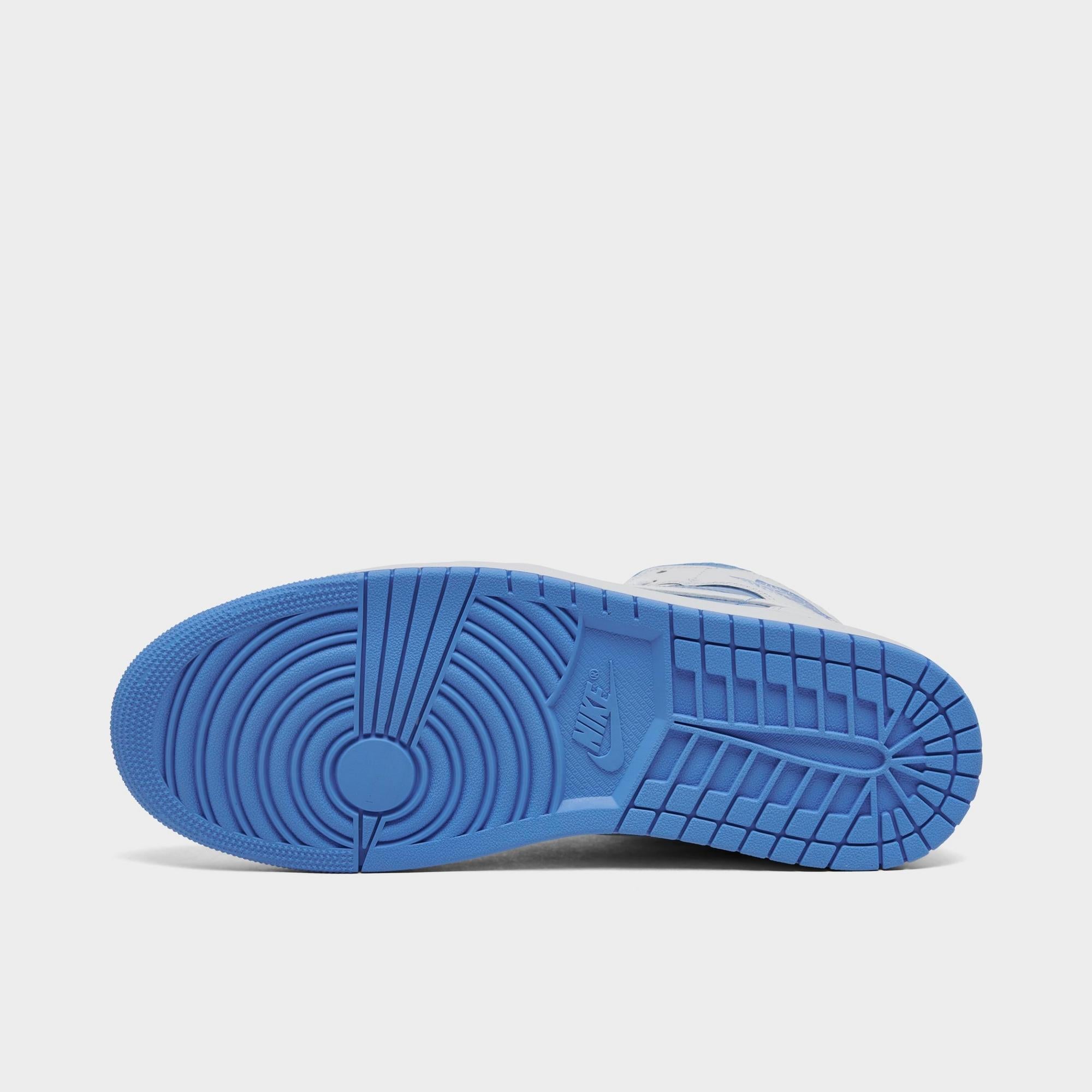 [FZ2142-114] MENS AIR JORDAN RETRO 1 MID 'LEGEND BLUE'
