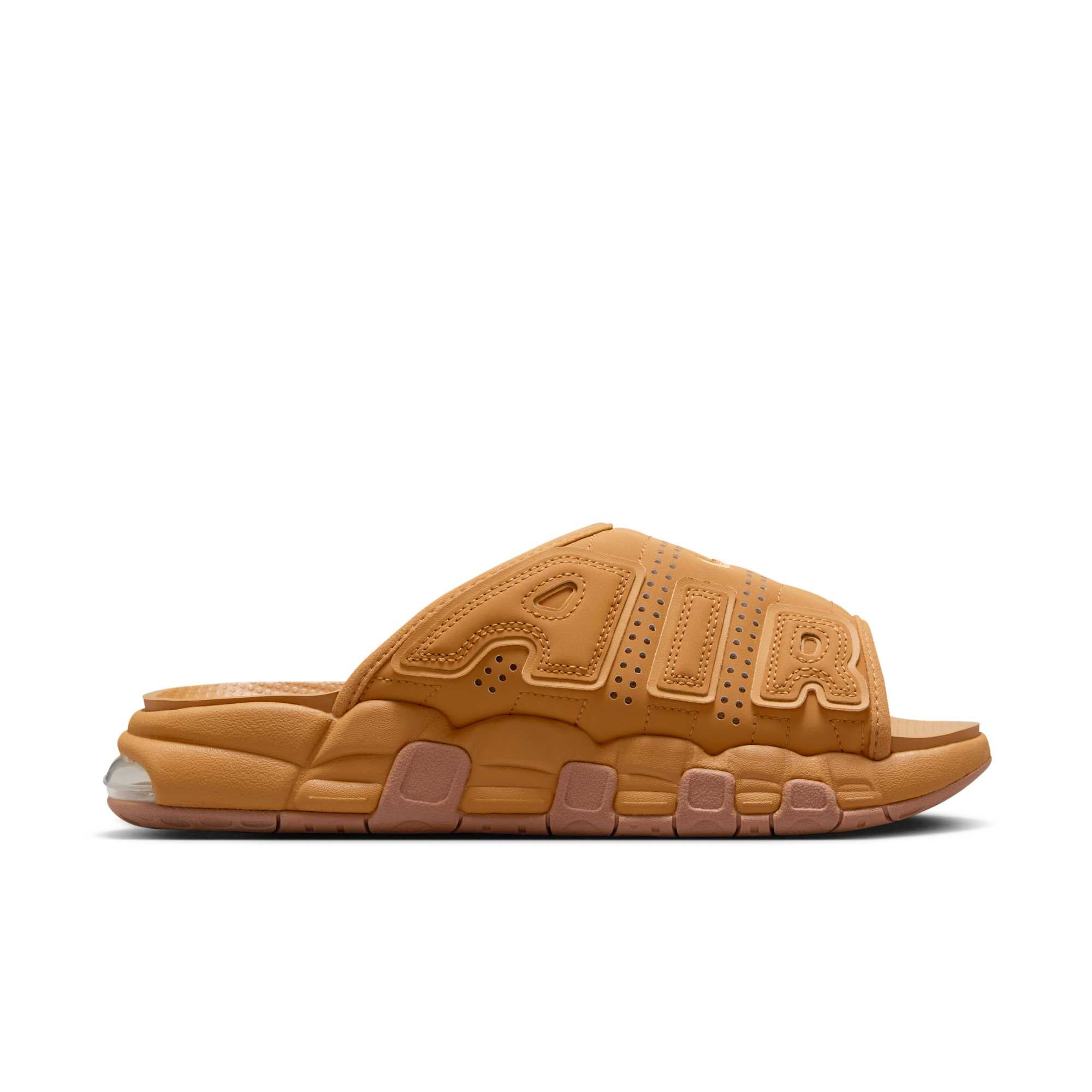 [FZ3113-200] Mens Nike AIR MORE UPTEMPO SLIDE 'FLAX'