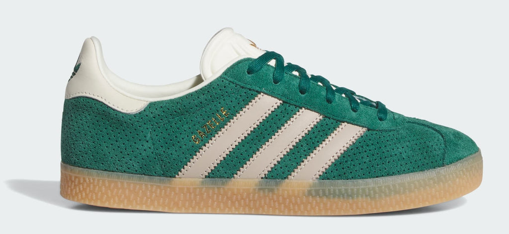 [IF7157] GRADE SCHOOL ADIDAS GAZELLE 'WONDER BEIGE COLLEGIATE GREEN (GS)'