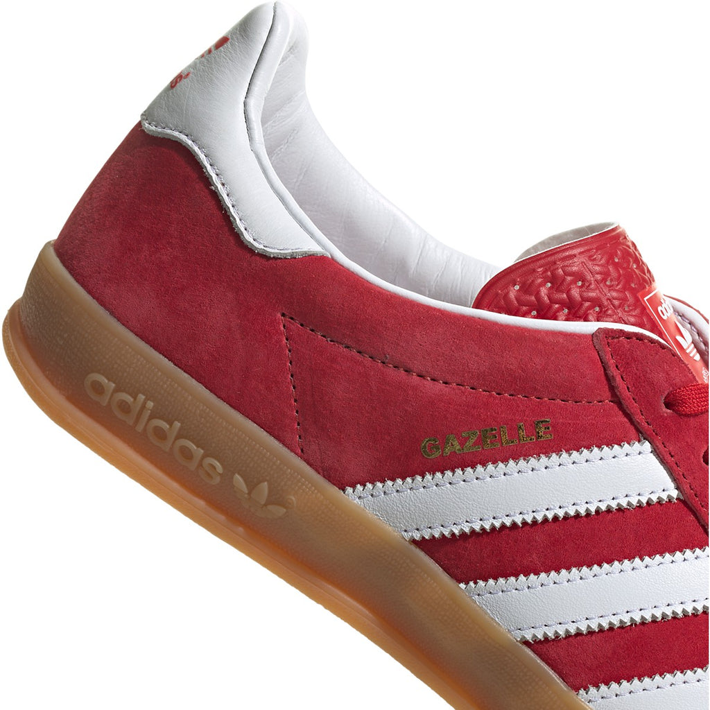 [H06261] Mens Adidas GAZELLE 'SCARLET CLOUD WHITE'
