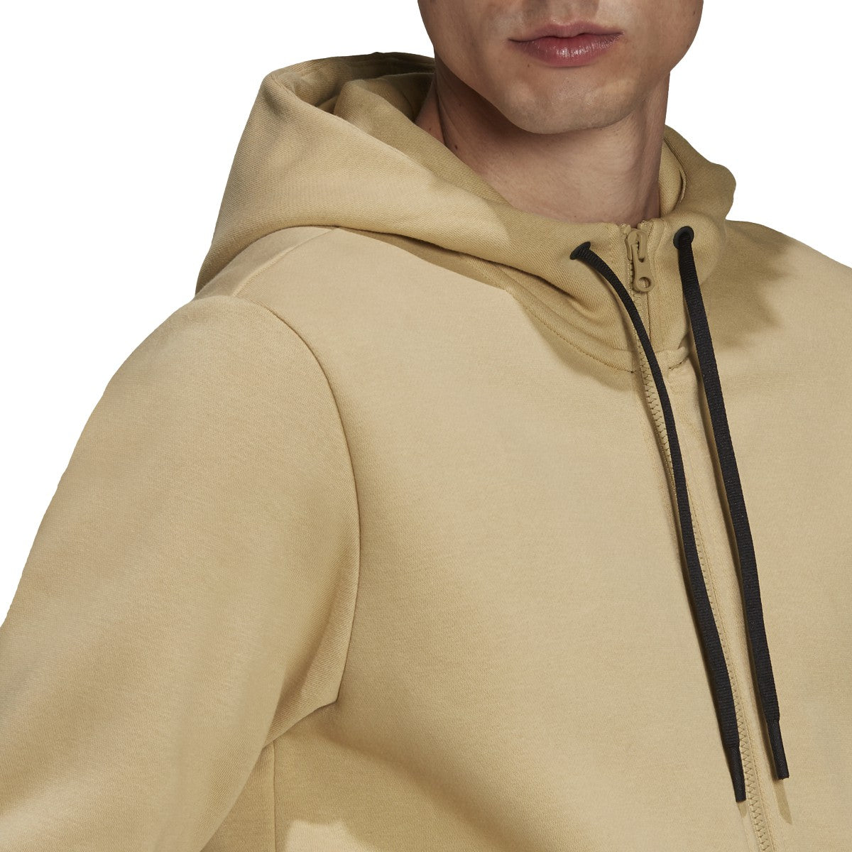 [H39774] Mens Adidas Fleece Colorblock Hoodie