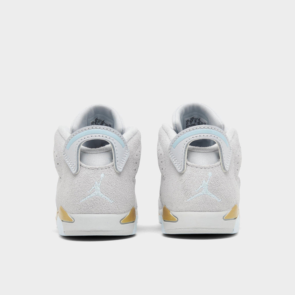 [HF0414-074] TODDLERS AIR JORDAN RETRO 6 TD 'PEARL'