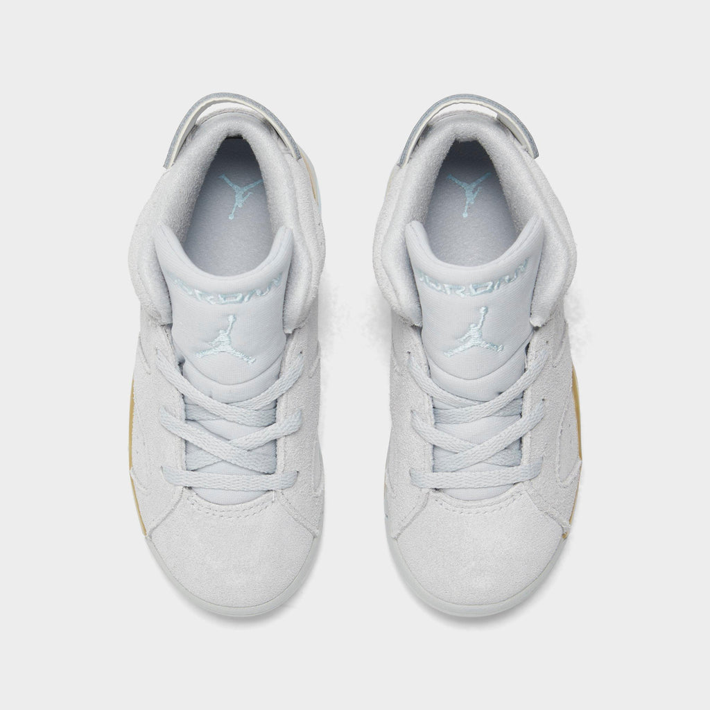 [HF0414-074] TODDLERS AIR JORDAN RETRO 6 TD 'PEARL'