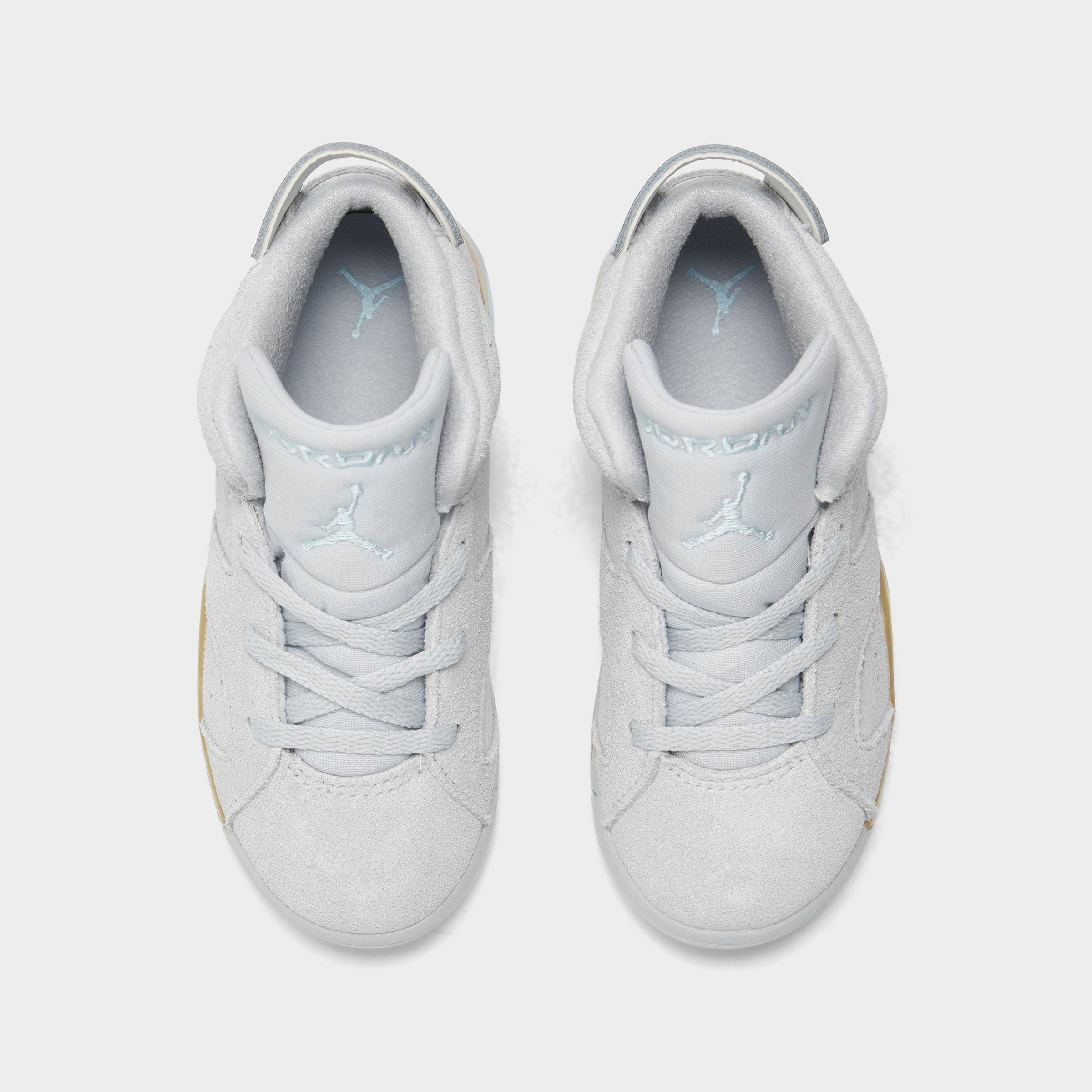 [HF0414-074] TODDLERS AIR JORDAN RETRO 6 TD 'PEARL'