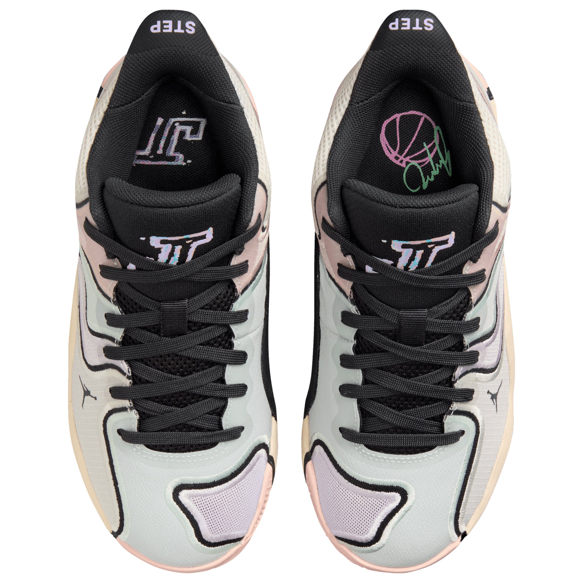[HF3136-008] GRADE SCHOOL AIR JORDAN TATUM 3 'SIDEWALK CHALK'