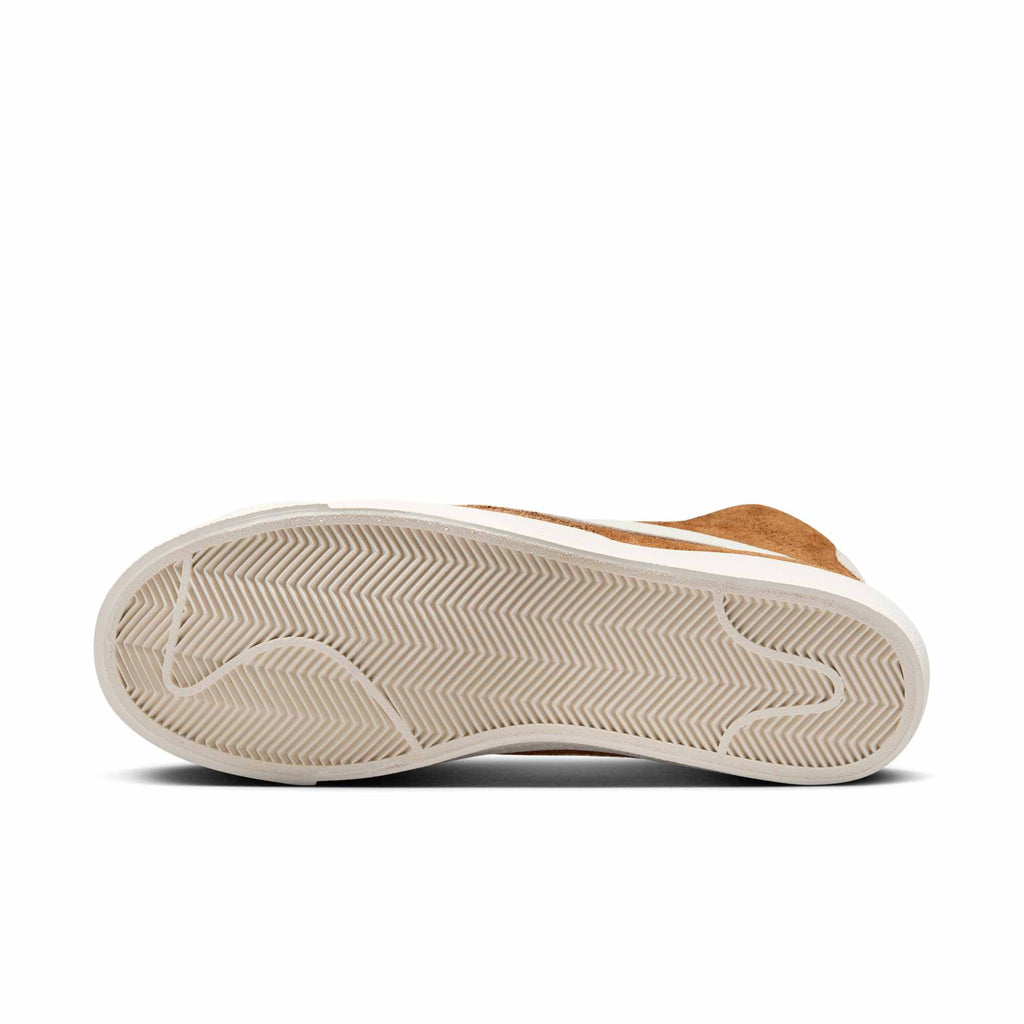 [HF3157-200] MENS NIKE BLAZER MID '77 PREMIUM 'LIGHT BRITISH TAN HYPER CRIMSON SAIL'