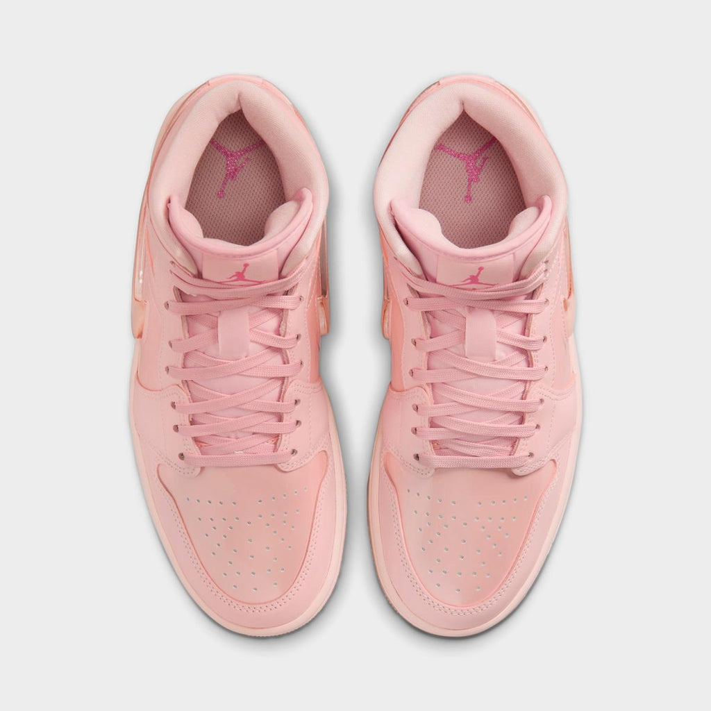 [HF3173-600] WOMENS AIR JORDAN RETRO 1 MID 'PATENT VALENTINE'S DAY (W)'