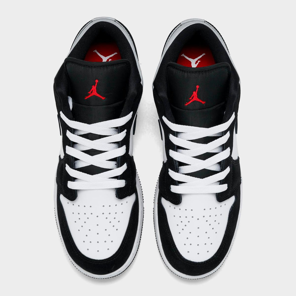 [HF3188-106] GRADE SCHOOL AIR JORDAN RETRO 1 LOW SE 'PANDA TOE (GS)'