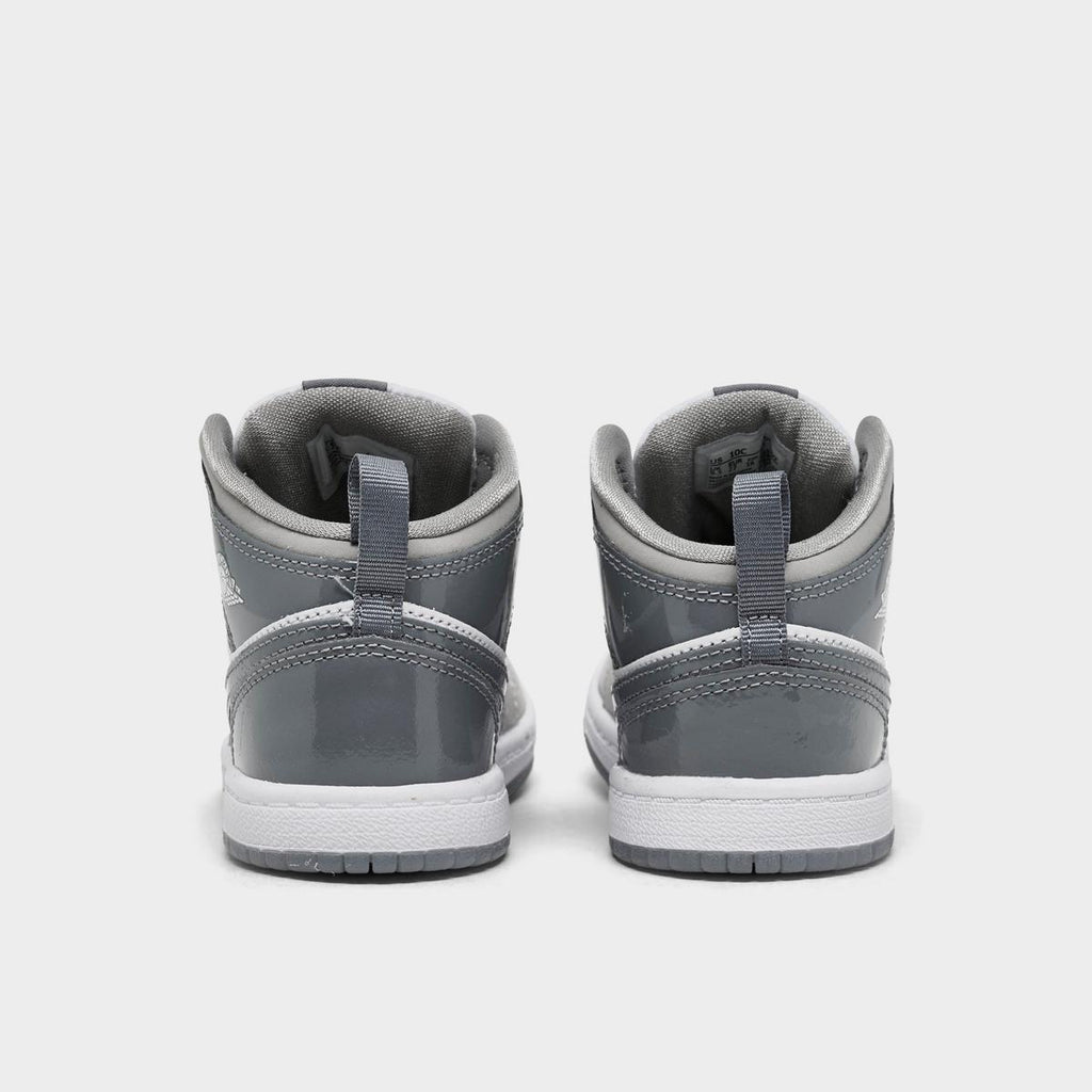 [HF3195-100] TODDLERS AIR JORDAN RETRO 1 MID SE 'WHITE COOL GREY'