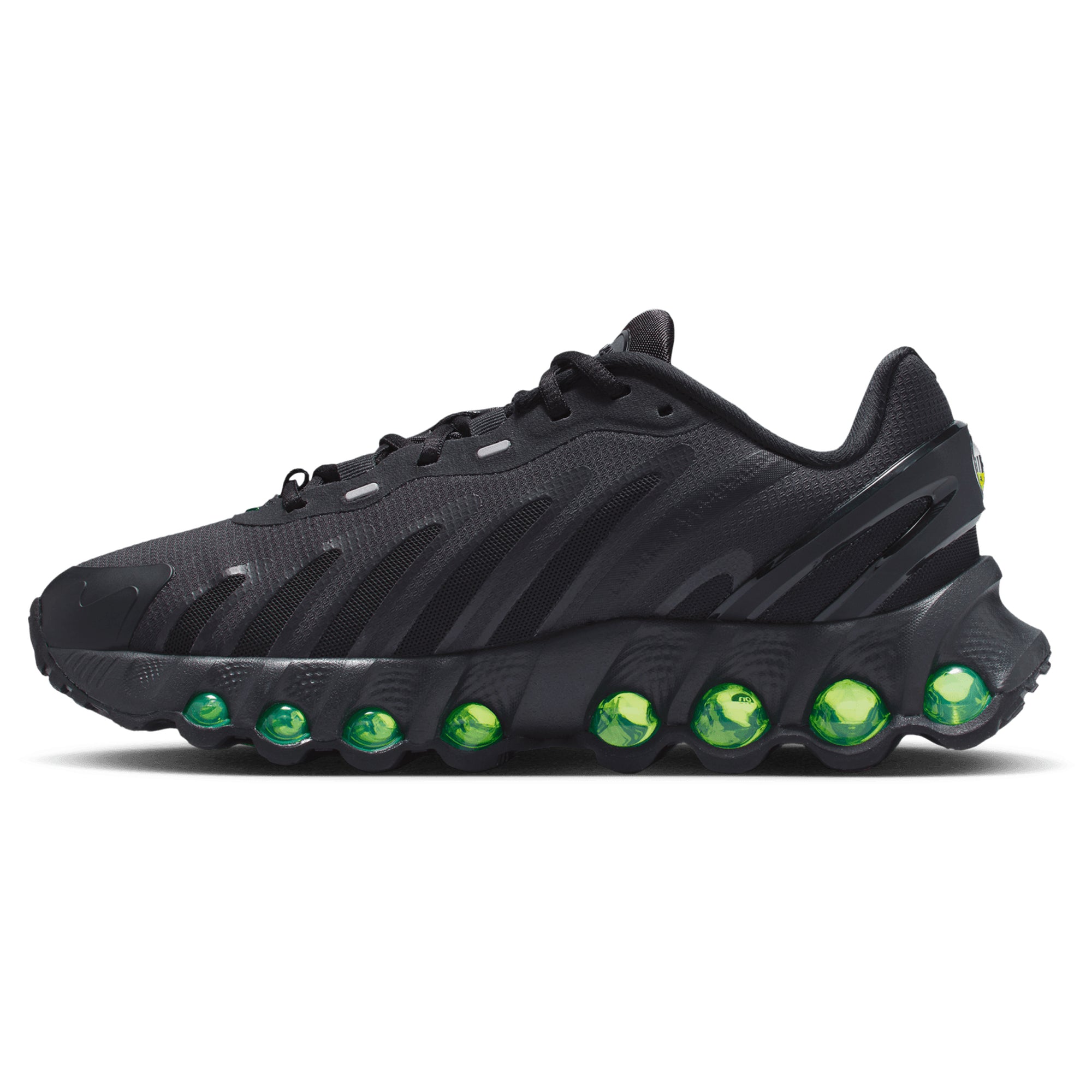 [HF7310-006] GRADE SCHOOL NIKE AIR MAX DN8 'BLACK GREEN STRIKE DARK SMOKE GREY'