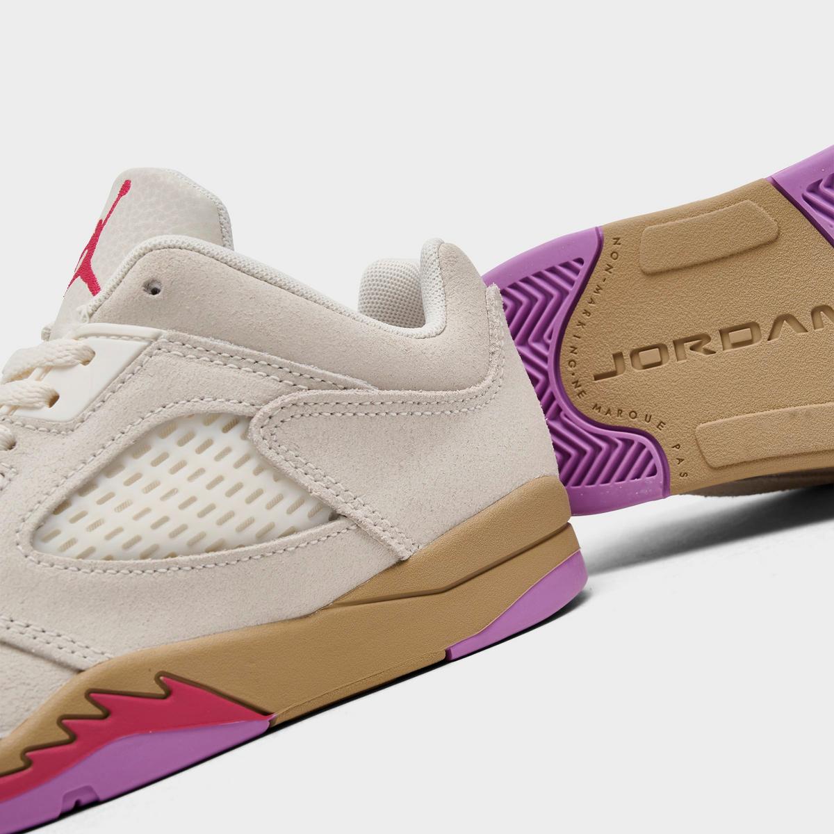 [HJ5993-106] PRESCHOOL AIR JORDAN RETRO 5 LOW 'PEANUT BUTTER & JELLY'