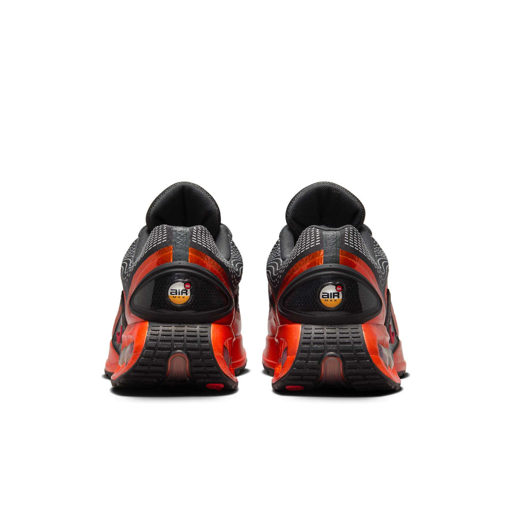 [HJ6695-001] MENS NIKE AIR MAX DN QS 'DARK SMOKE GREY SALSA RED'