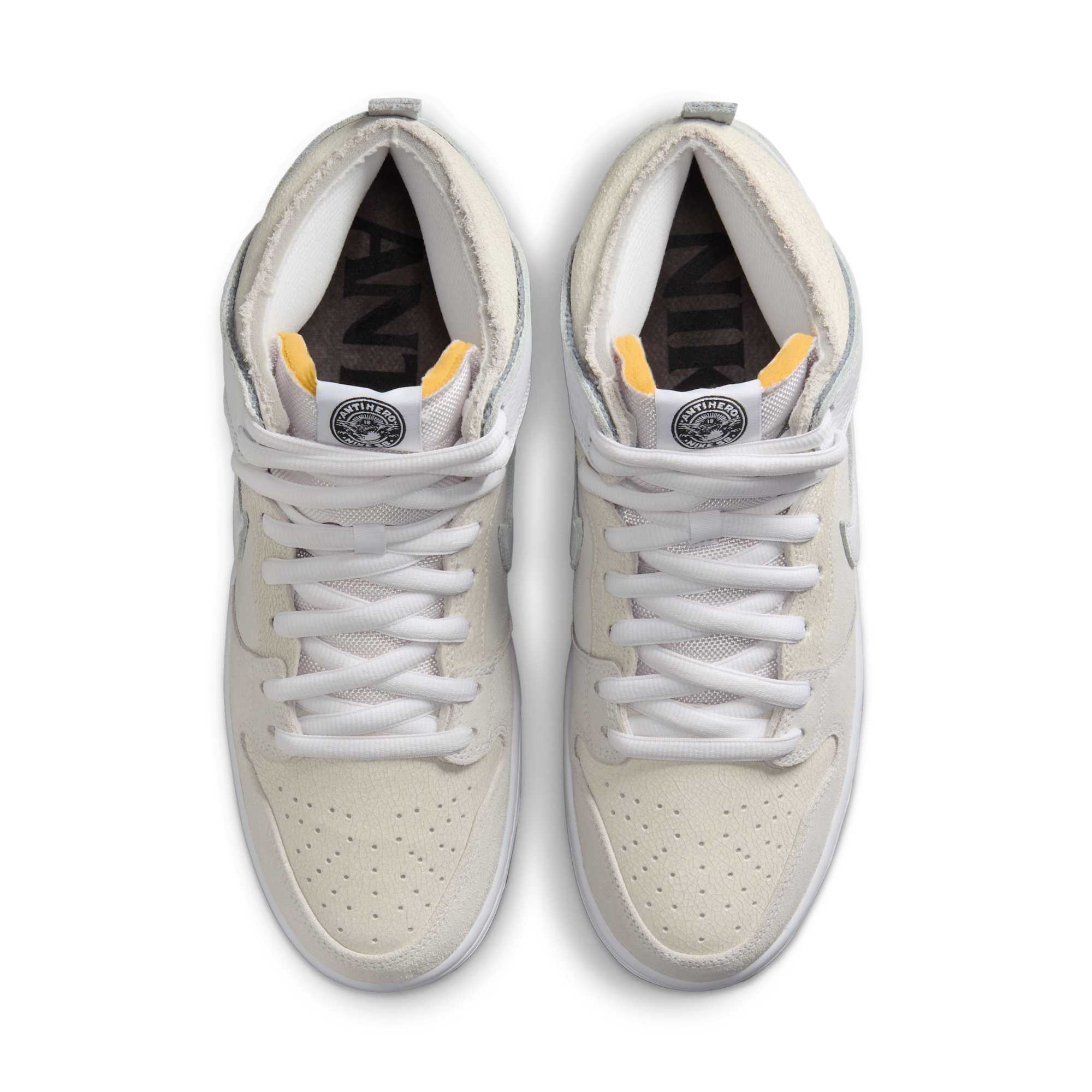 [HM5837-100] MENS NIKE DUNK HIGH ANTIHERO SKATEBOARDS 'WOLF GREY'