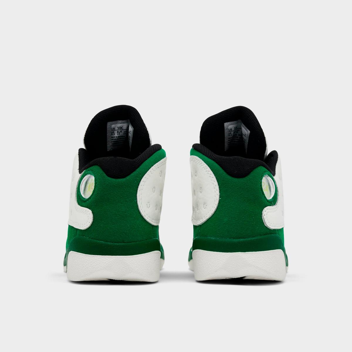 [HQ0781-103] TODDLERS AIR JORDAN RETRO 13 'SAIL PINE GREEN'