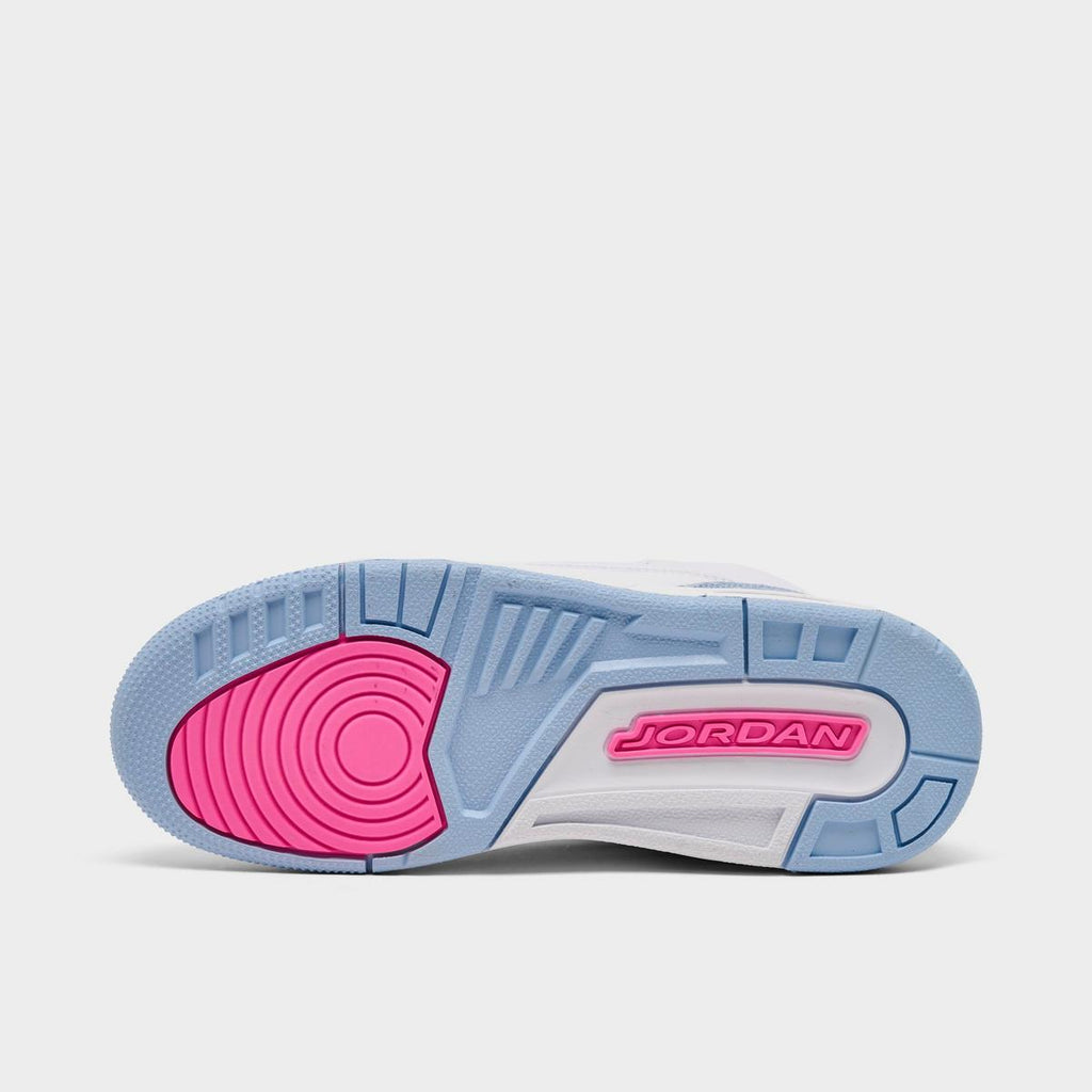 [HQ0784-101] GRADE SCHOOL AIR JORDAN RETRO 3 'WHITE COBALT BLISS (GS)'