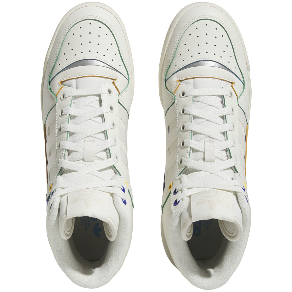 [HQ7099] Mens Adidas FORUM EXHIBIT MID 'COLORED TRIM'