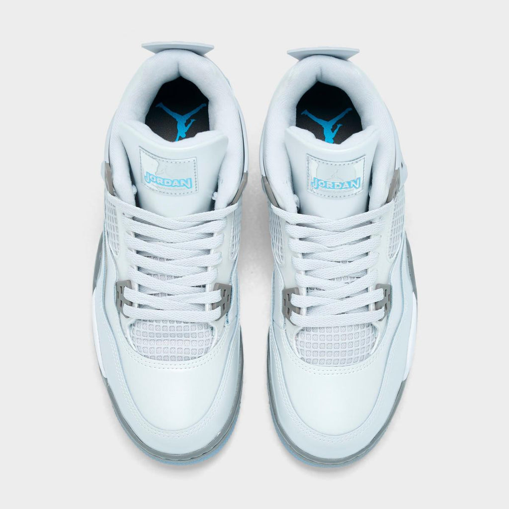 [HV4401-014] GRADE SCHOOL AIR JORDAN RETRO 4 'PHOTON DUST BLUE CHILL'