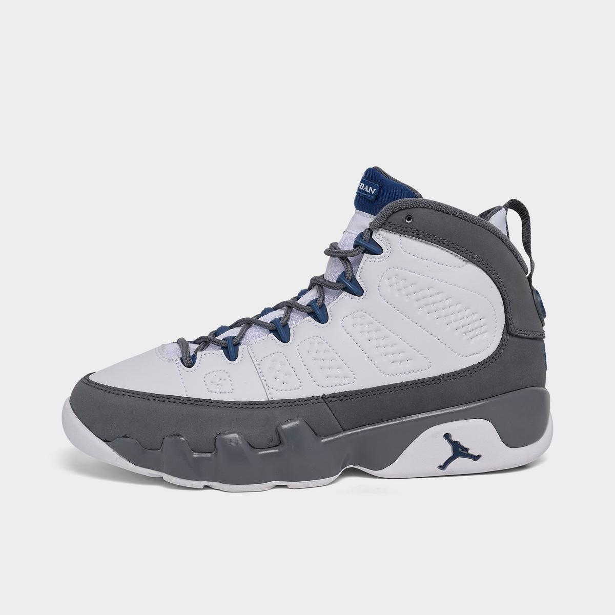 [HV4574-100] GRADE SCHOOL AIR JORDAN RETRO 9 'FLINT GREY FRENCH BLUE (2026)'