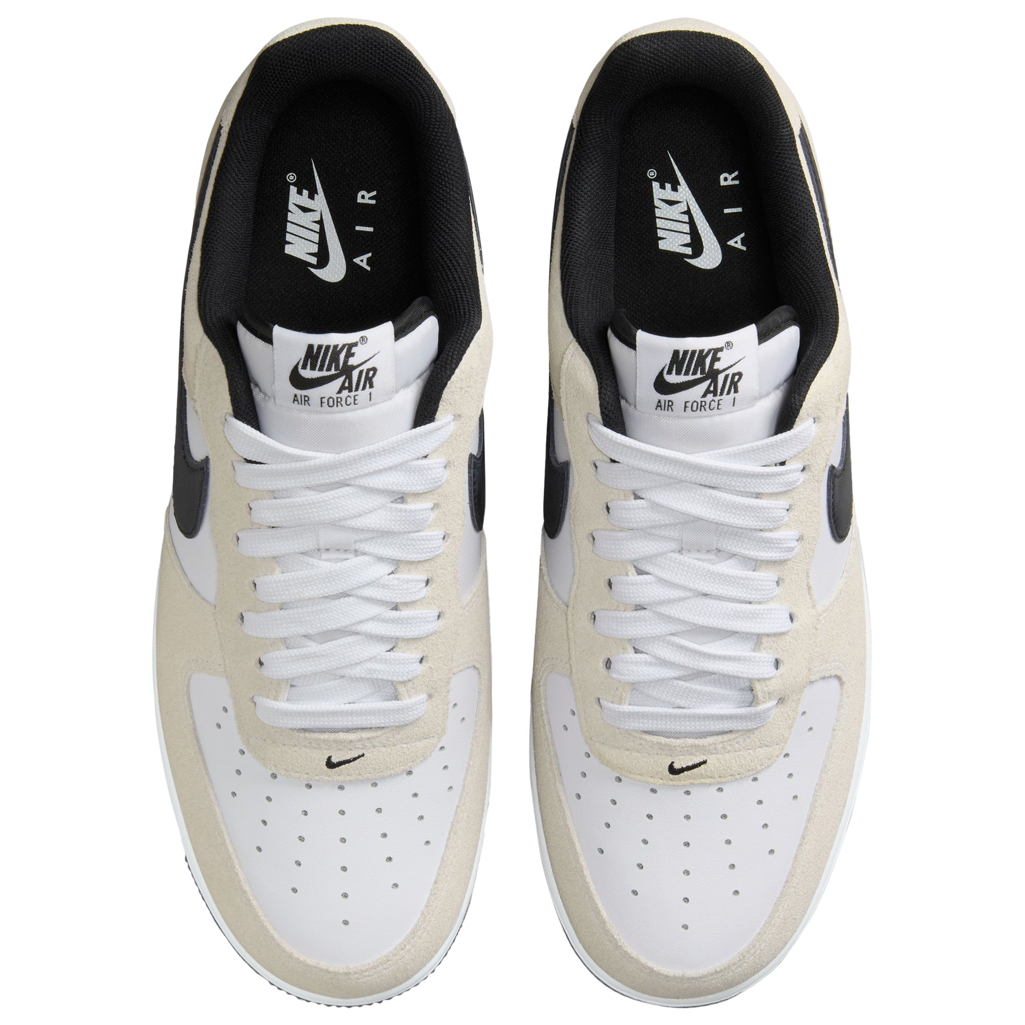 [IB6388-100] MENS NIKE AIR FORCE 1 '07 LV8 'WHITE BLACK'