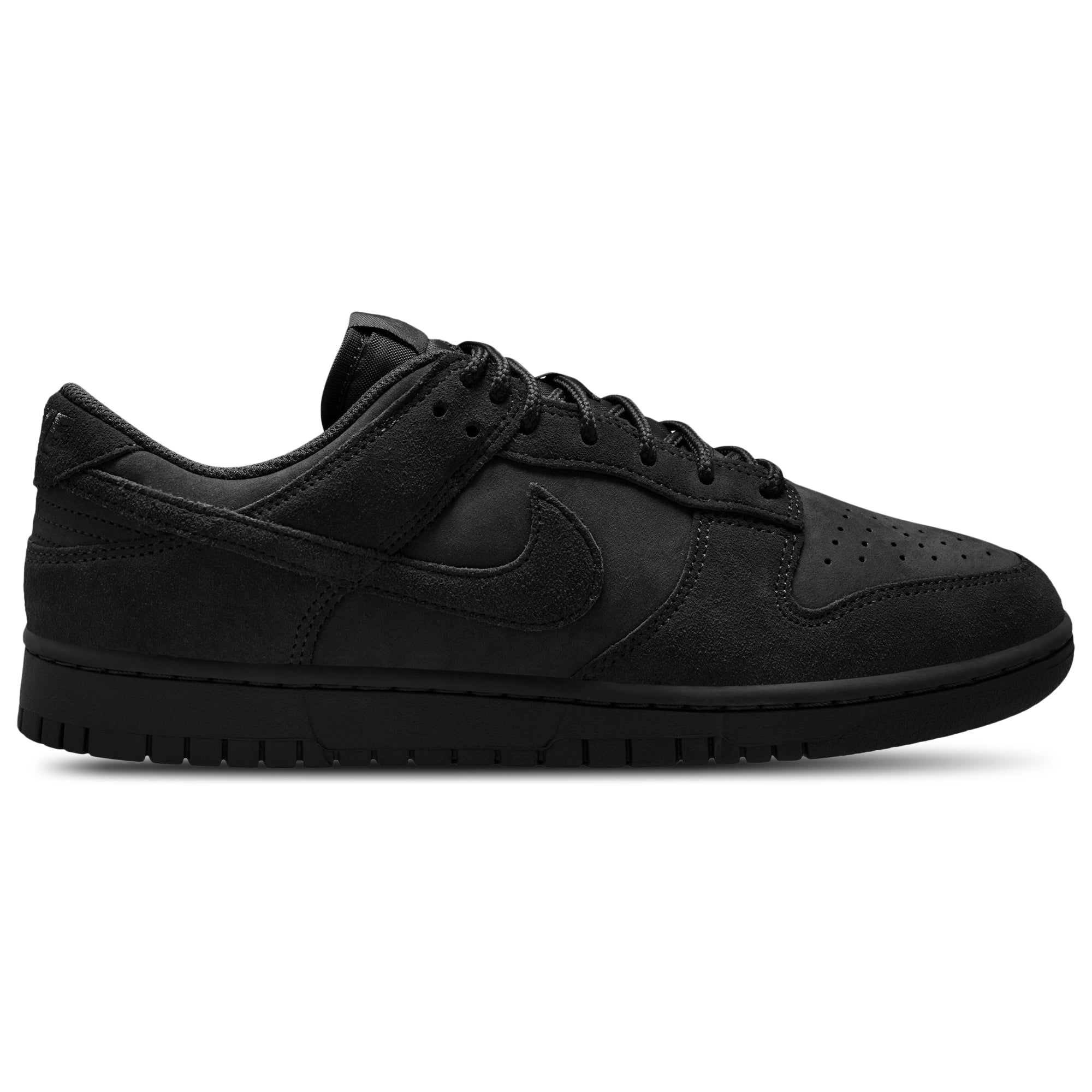 [IB6651-001] MENS NIKE DUNK LOW RETRO SE NUBUCK 'TRIPLE BLACK'