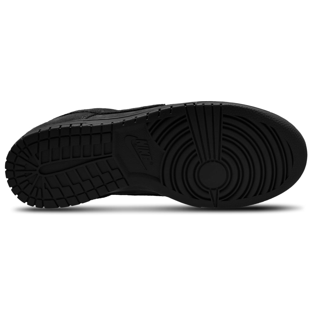 [IB6651-001] MENS NIKE DUNK LOW RETRO SE NUBUCK 'TRIPLE BLACK'