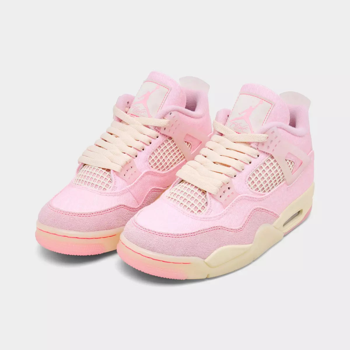 [IB6716-600] WOMENS AIR JORDAN RETRO 4 'ICED CARMINE (W)'