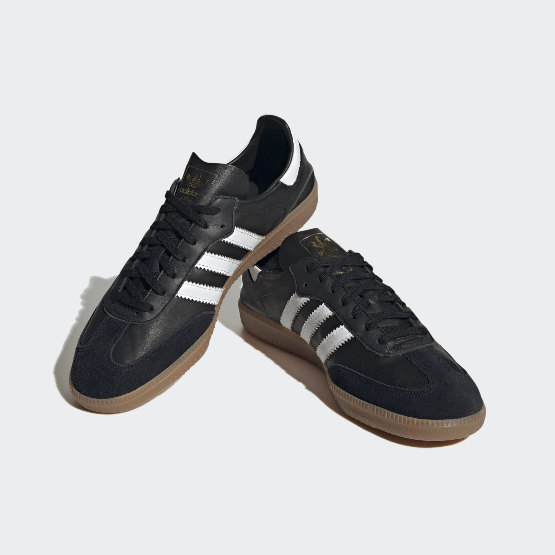 [IF0641] MENS ADIDAS SAMBA DECON "BLACK WHITE GUM"