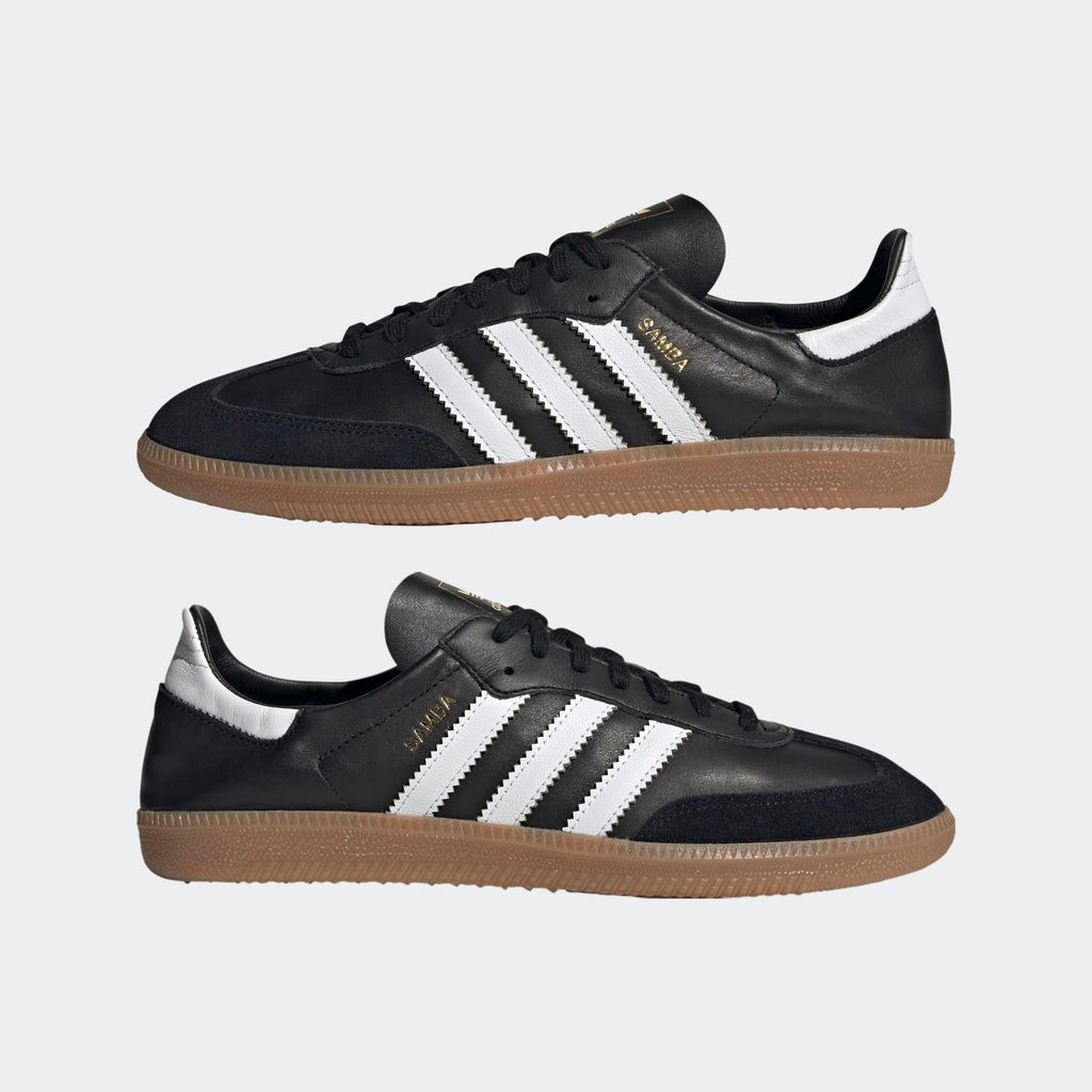 [IF0641] MENS ADIDAS SAMBA DECON "BLACK WHITE GUM"