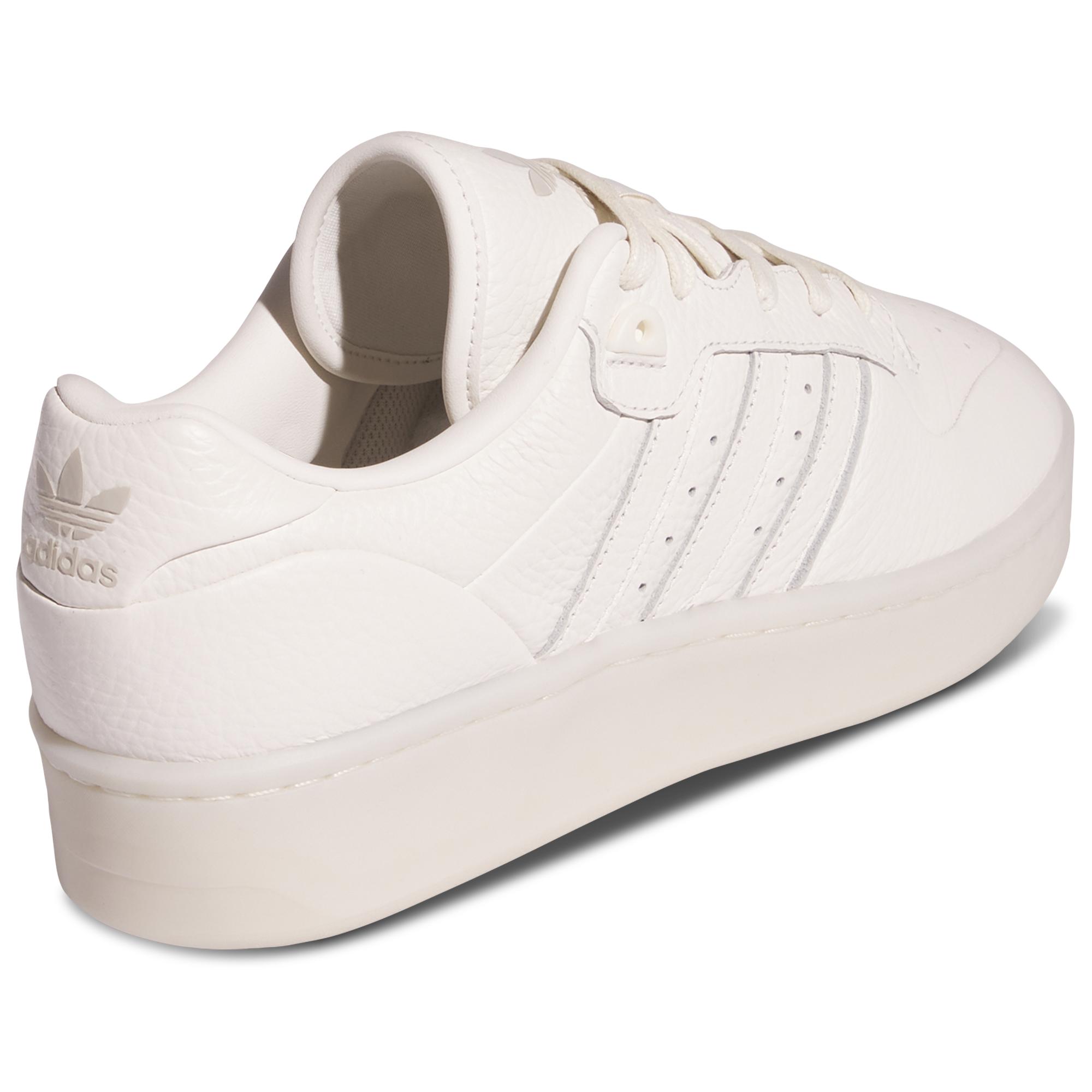 [IF7184] MENS ADIDAS RIVALRY LUX LOW 'CLOUD WHITE IVORY CORE BLACK'
