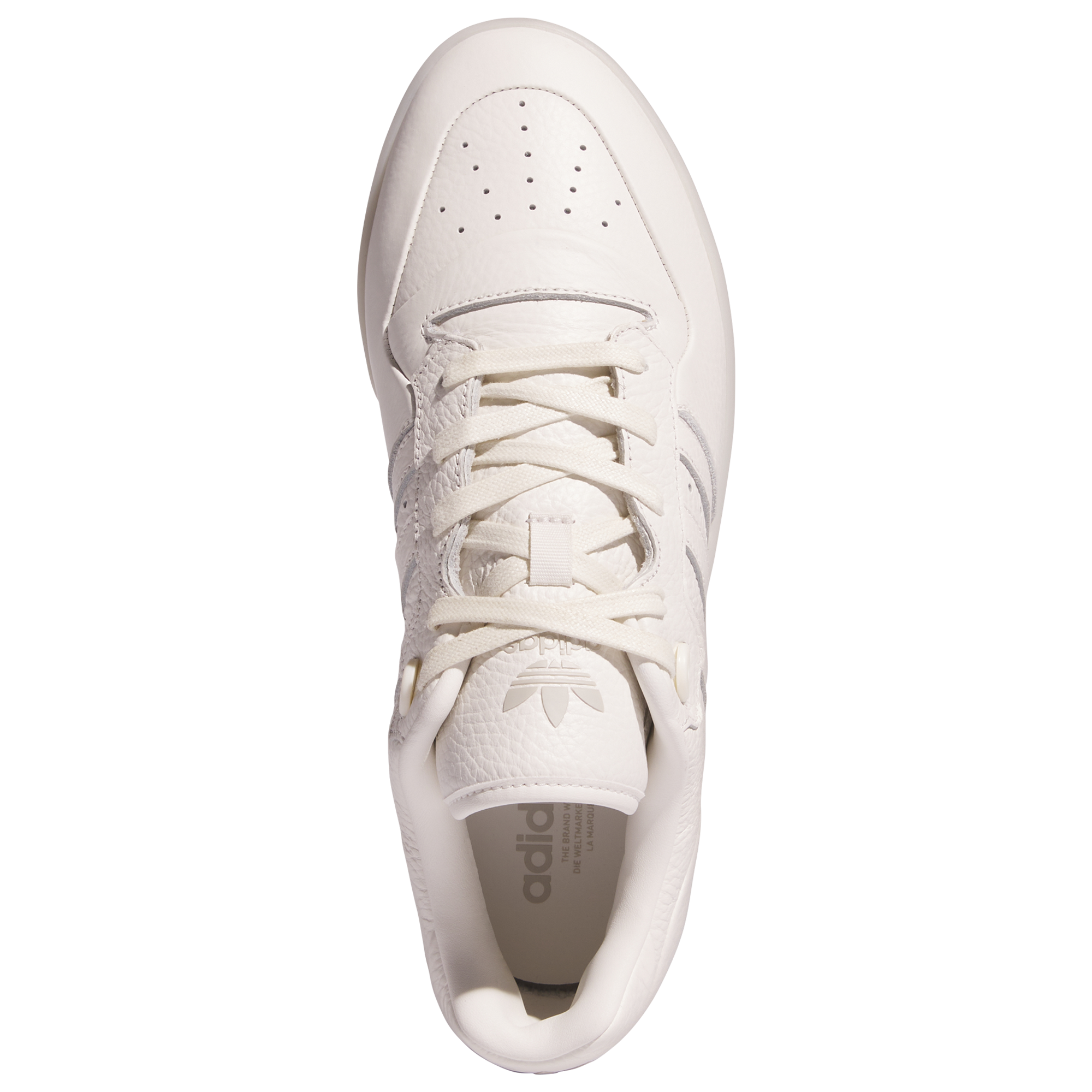 [IF7184] MENS ADIDAS RIVALRY LUX LOW 'CLOUD WHITE IVORY CORE BLACK'